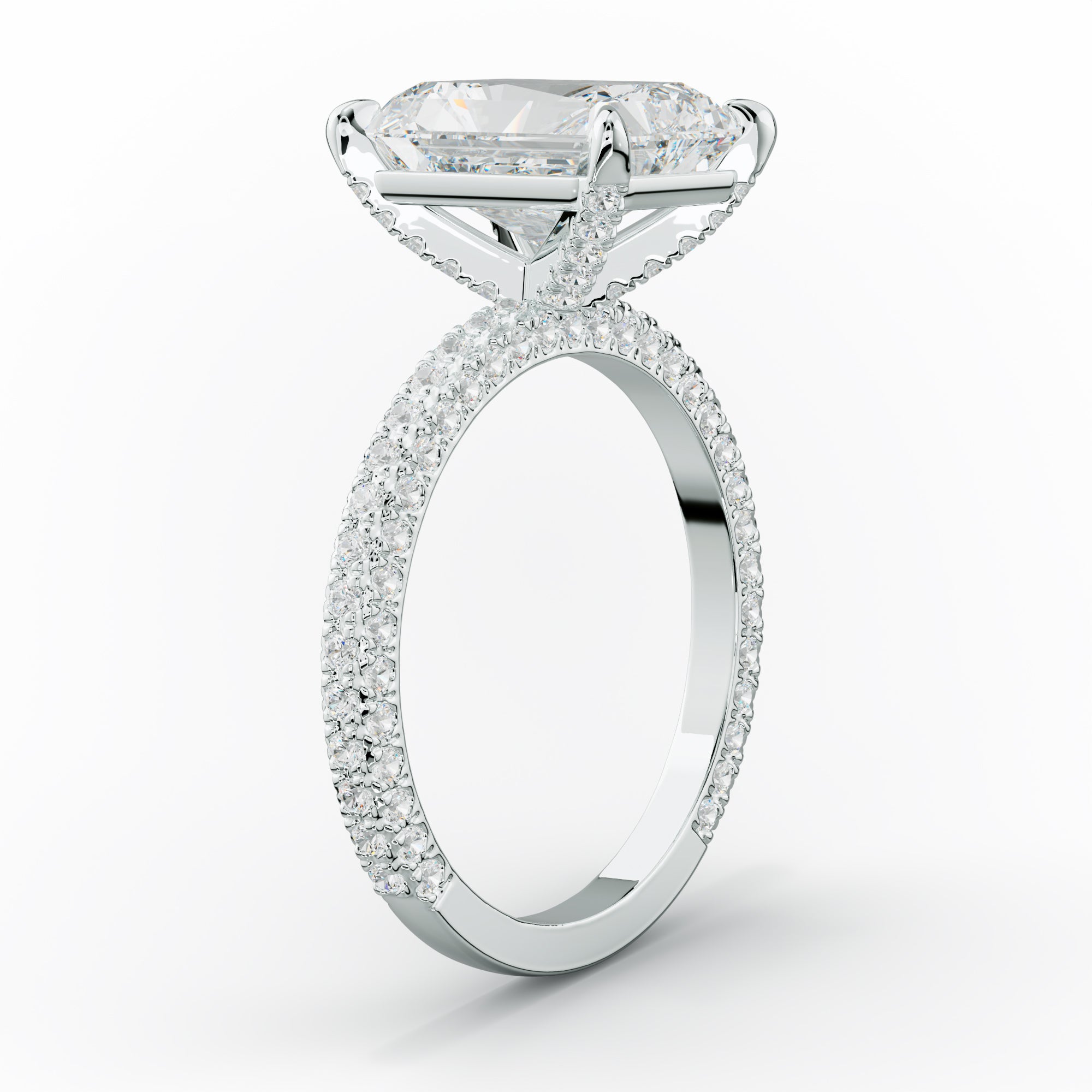 Sofia Radiant Cut Diamond Engagement Ring