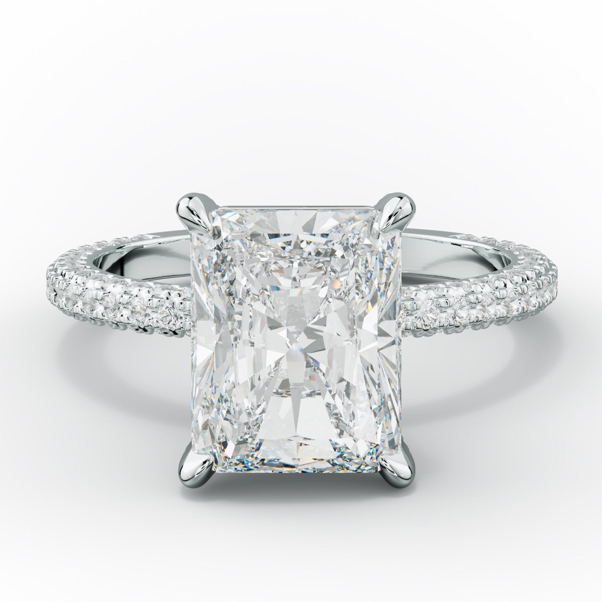 Sofia Radiant Cut Diamond Engagement Ring