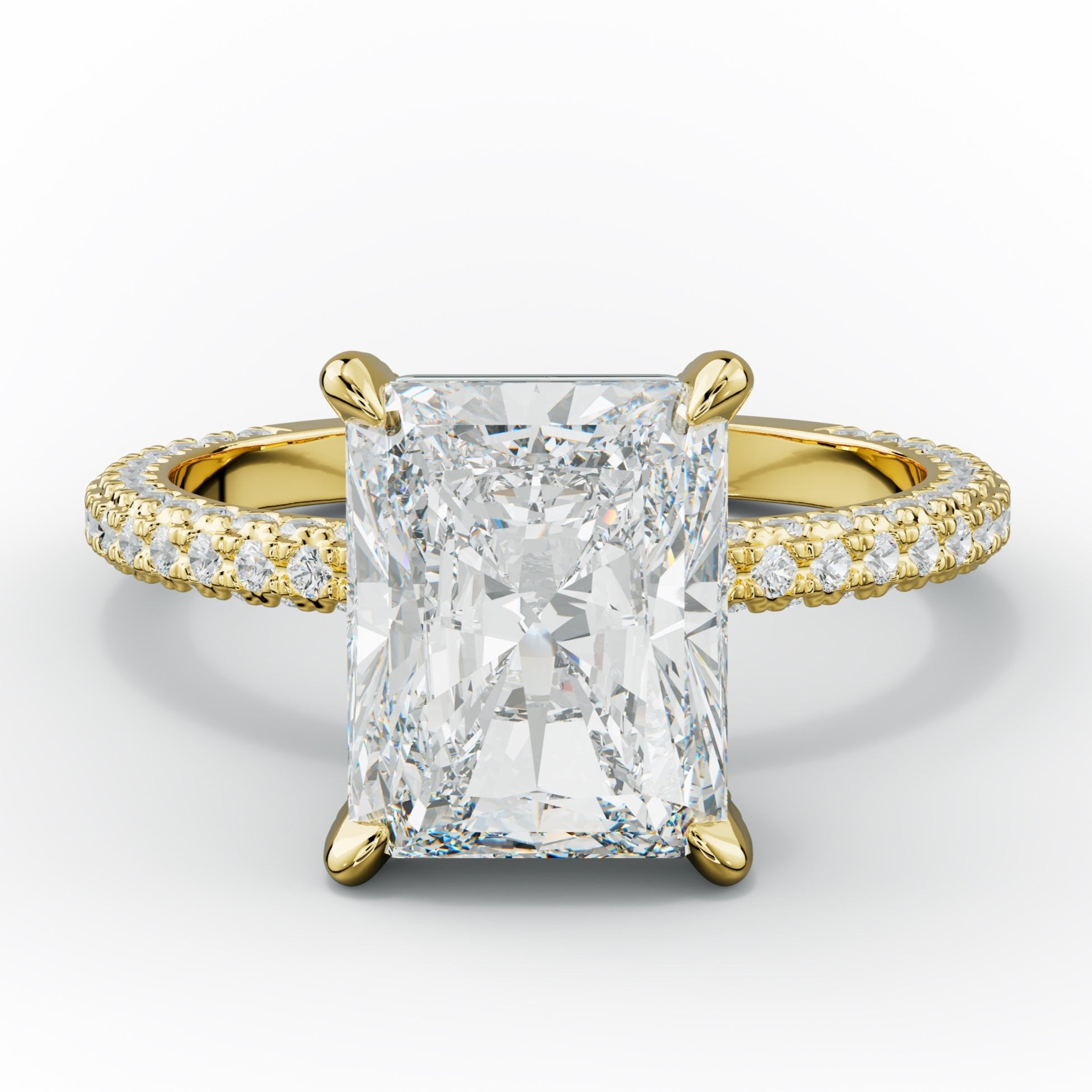 Sofia Radiant Cut Diamond Engagement Ring