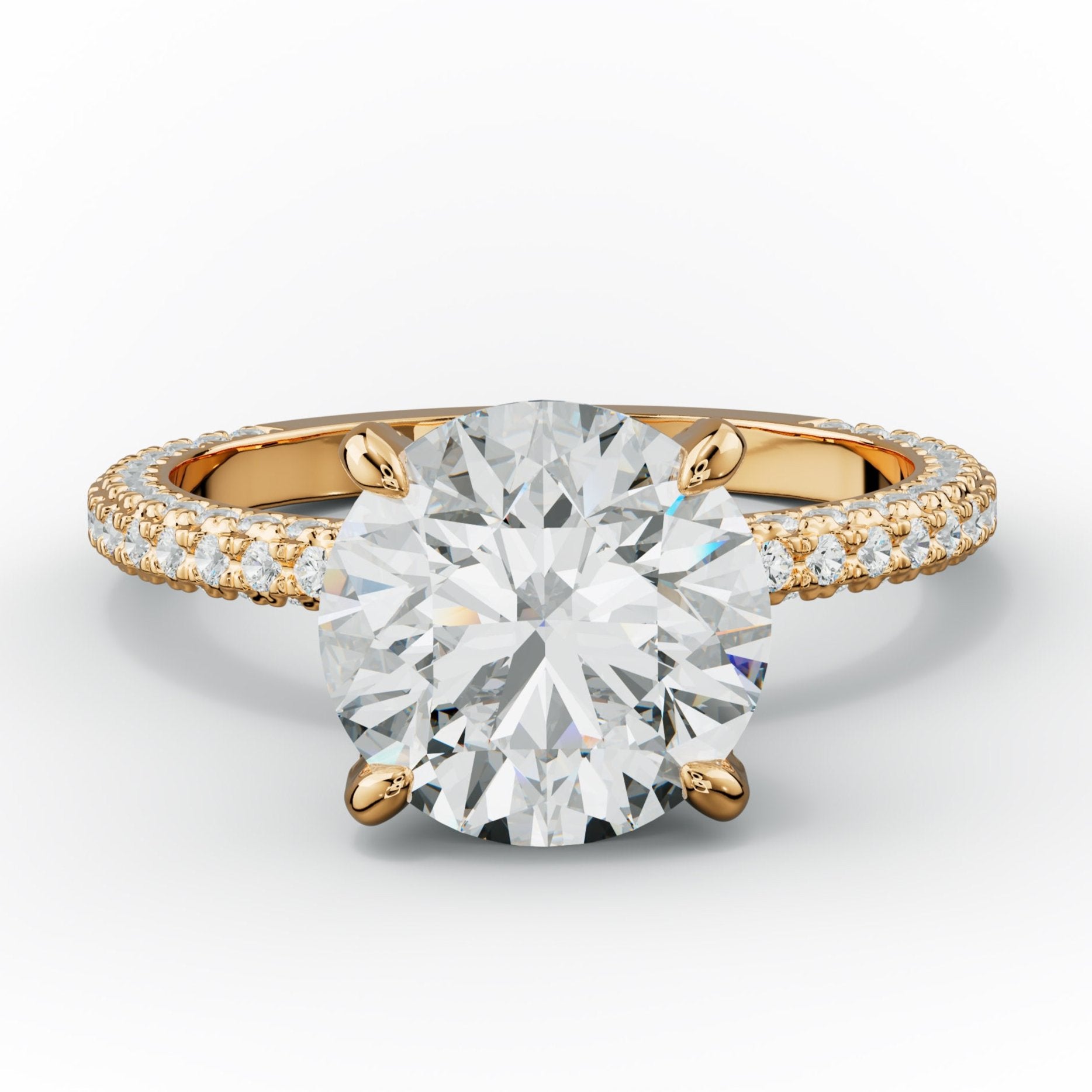 Sofia Round Diamond Engagement Ring