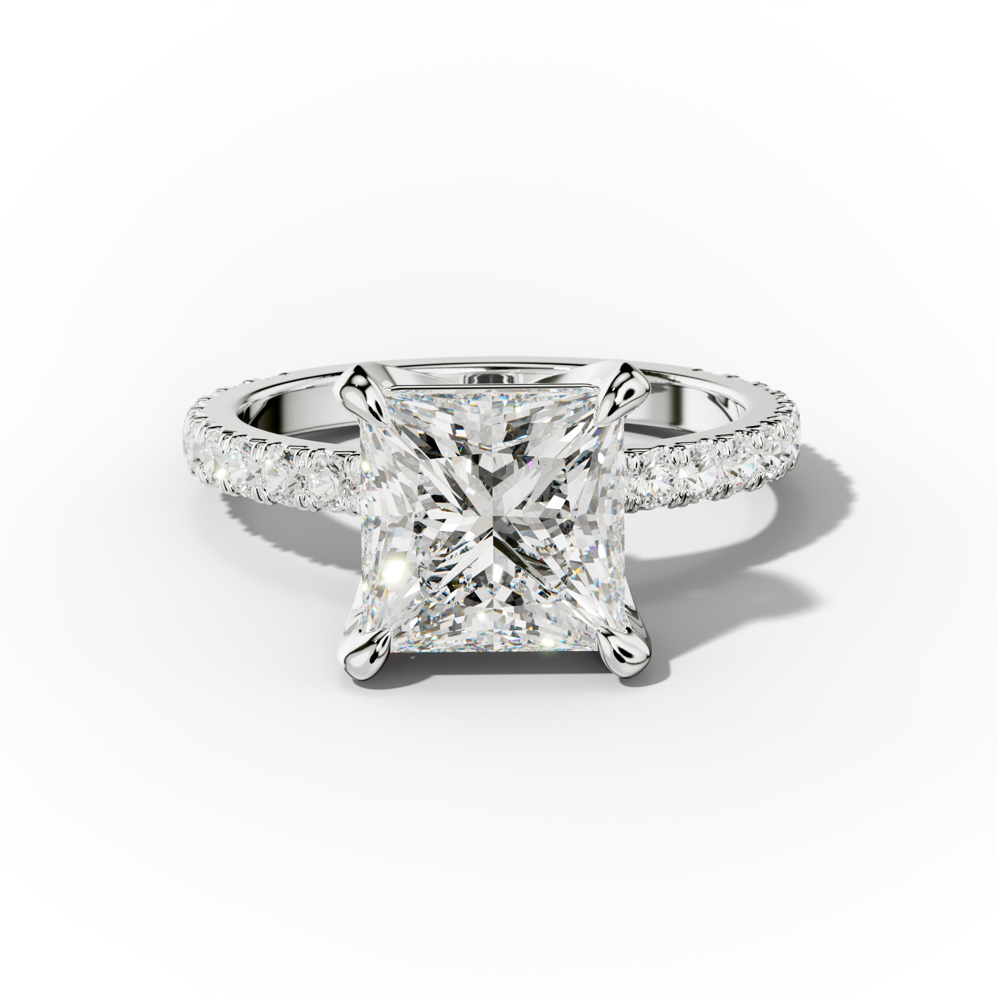 Evelyn Princess Cut Diamond Engagement Ring