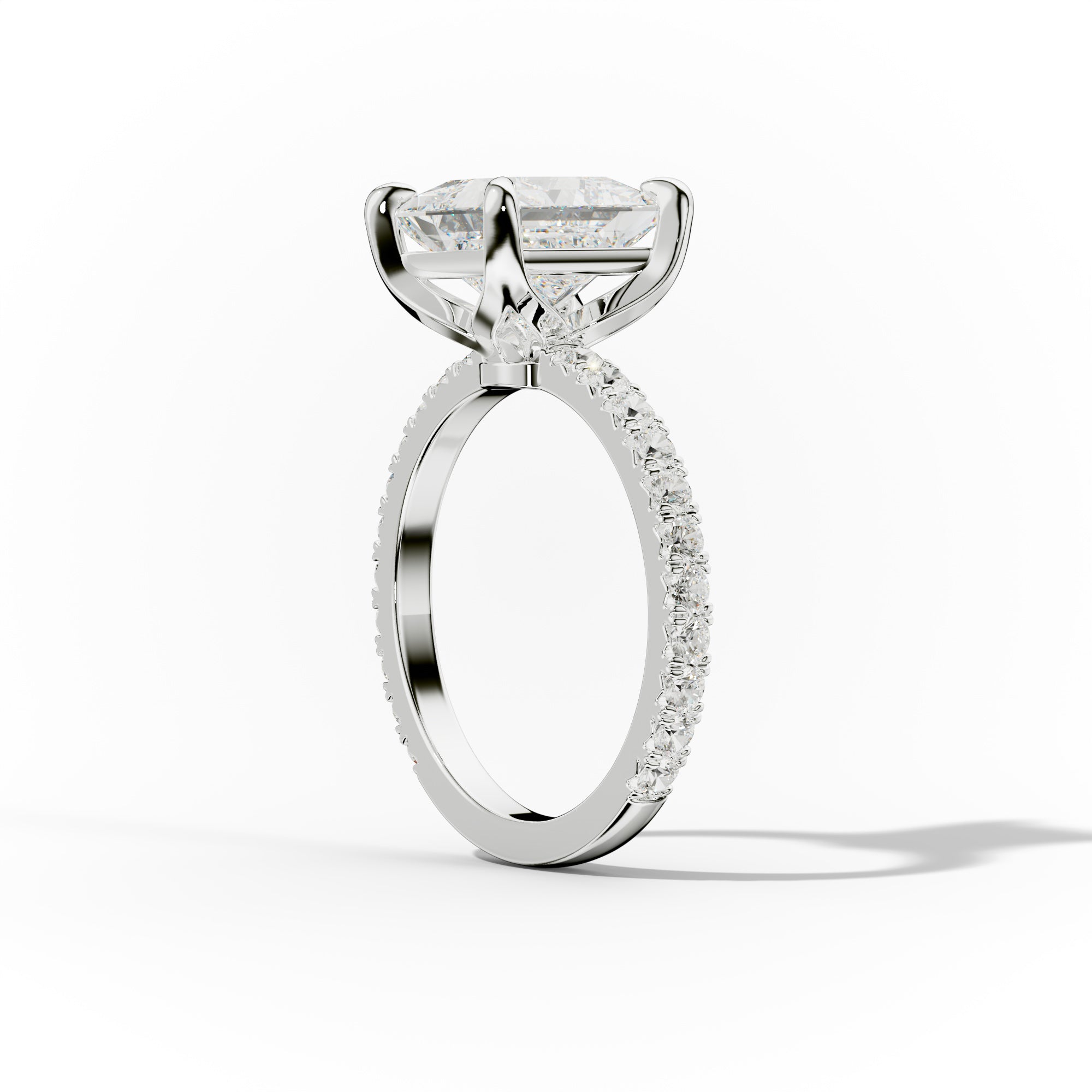 Evelyn Princess Cut Diamond Engagement Ring