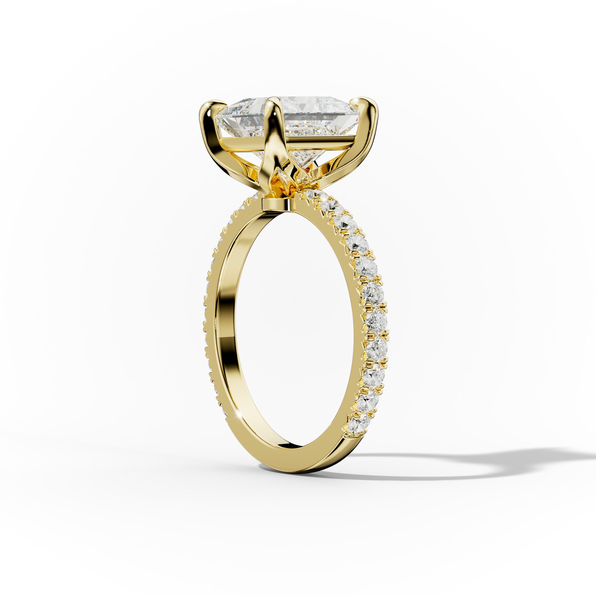 Evelyn Princess Cut Diamond Engagement Ring