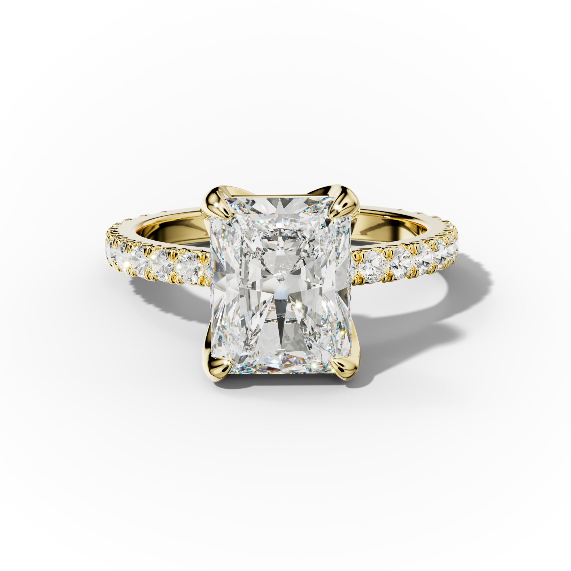 Evelyn Radiant Cut Diamond Engagement Ring