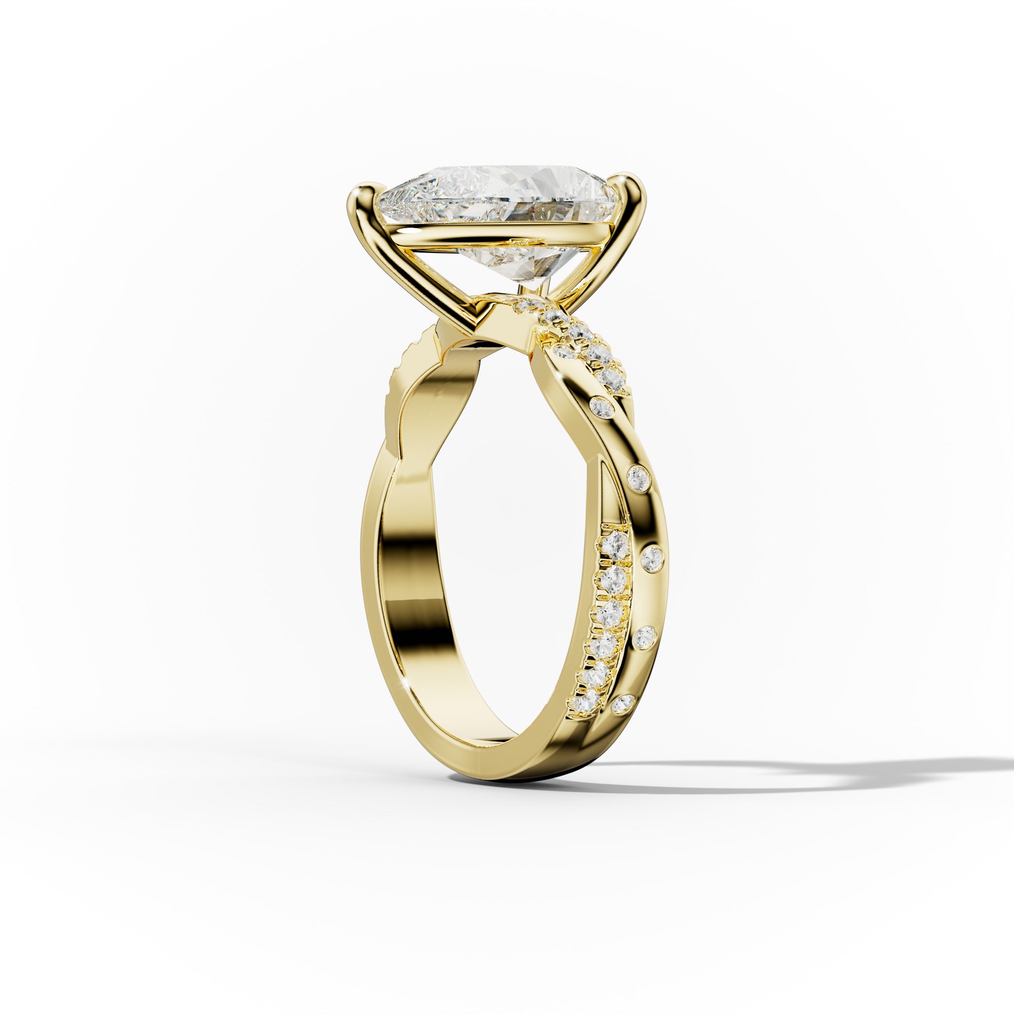 Mia Pear Shape Diamond Engagement Ring