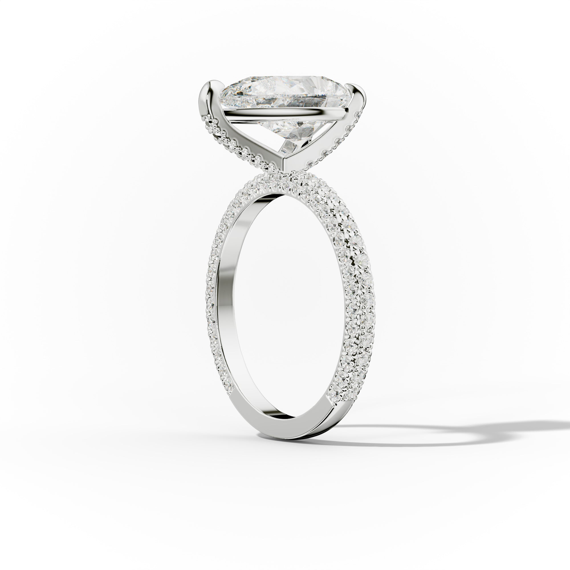 Sofia Pear Shape Diamond Engagement Ring