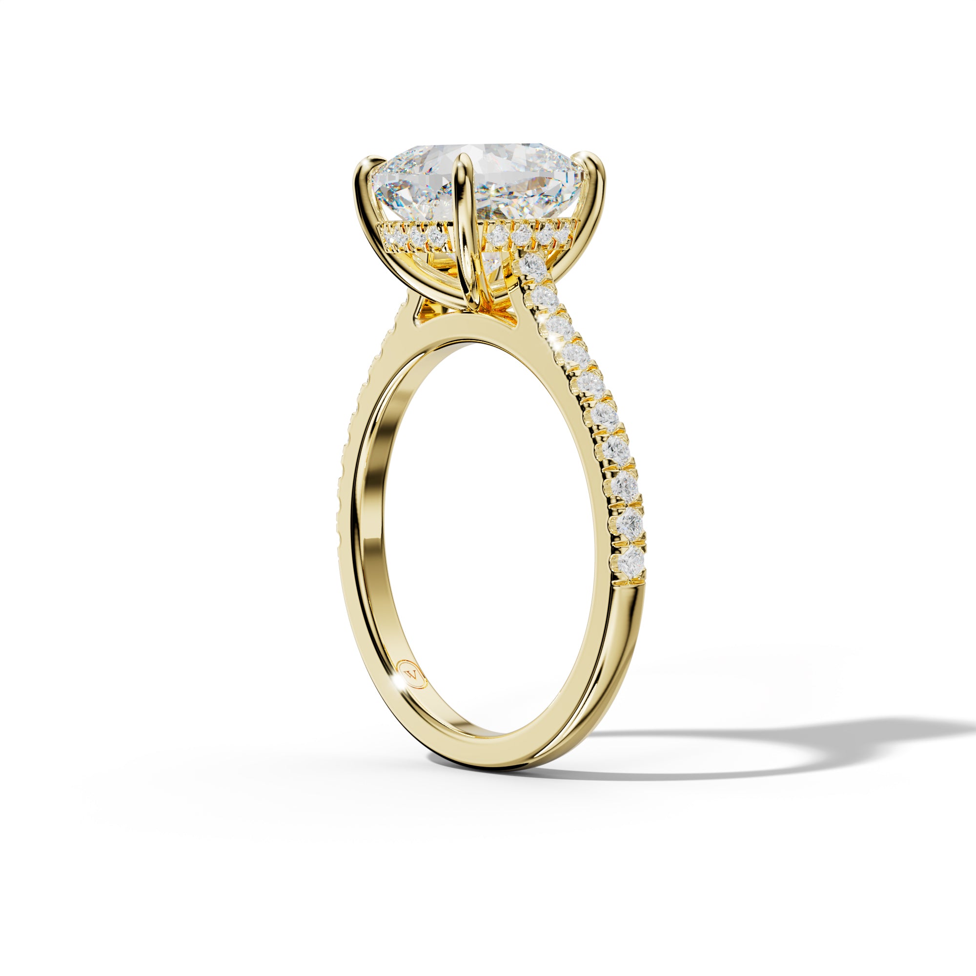 Alexis Cushion Cut Engagement Ring