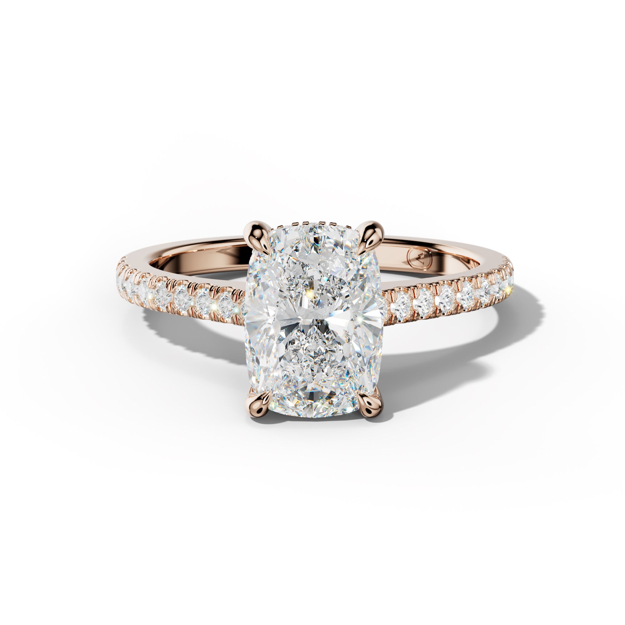 Alexis Elongated Cushion Cut Engagement Ring