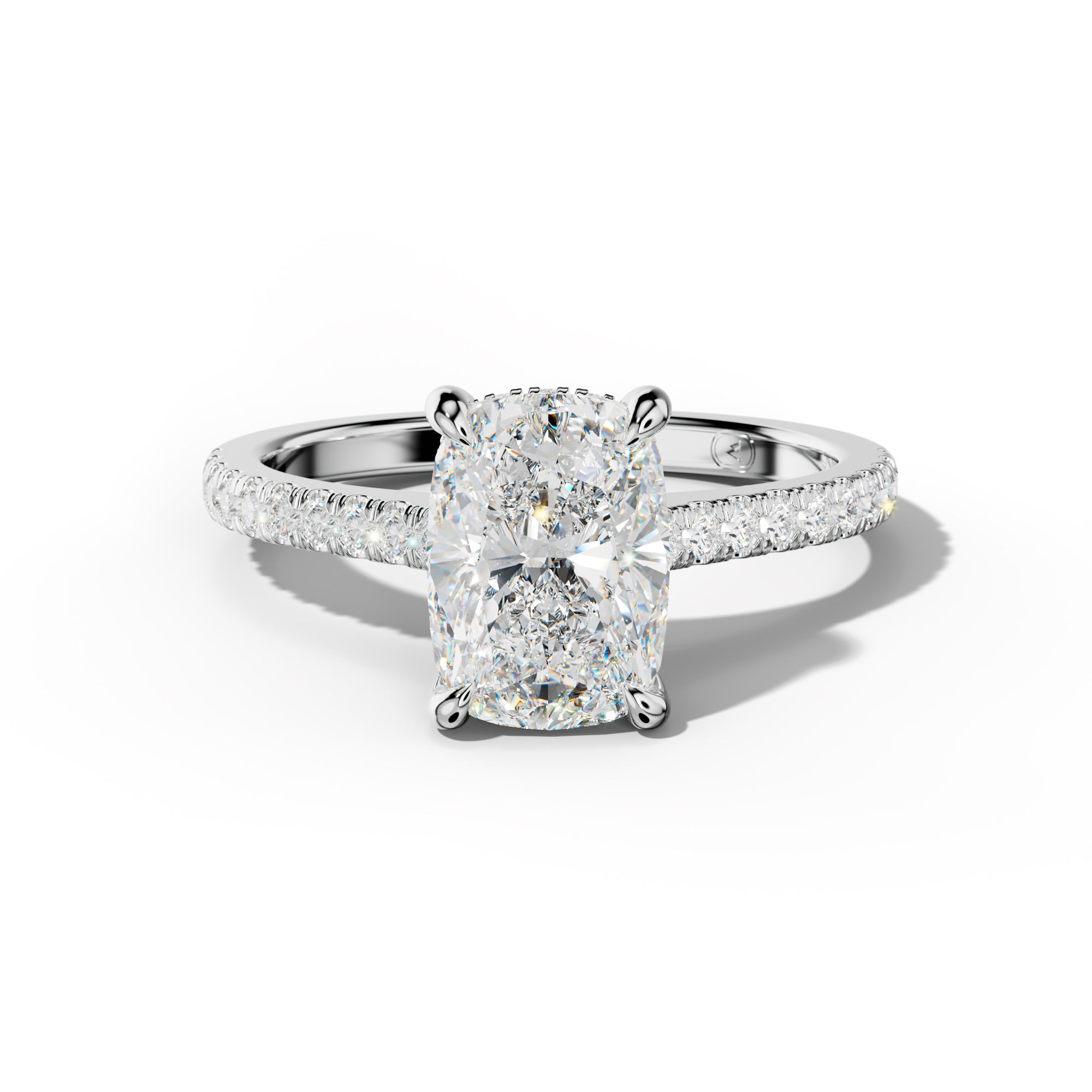 Alexis Elongated Cushion Cut Engagement Ring