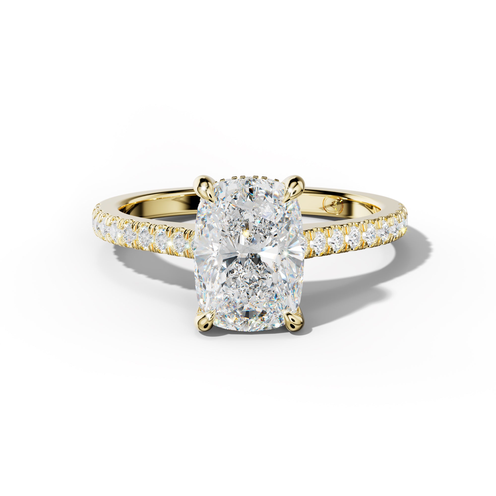 Alexis Elongated Cushion Cut Engagement Ring