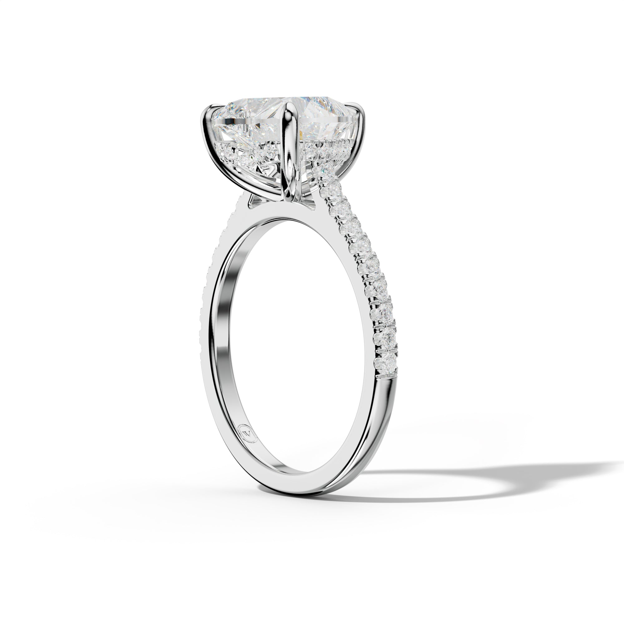 Alexis Heart Cut Engagement Ring