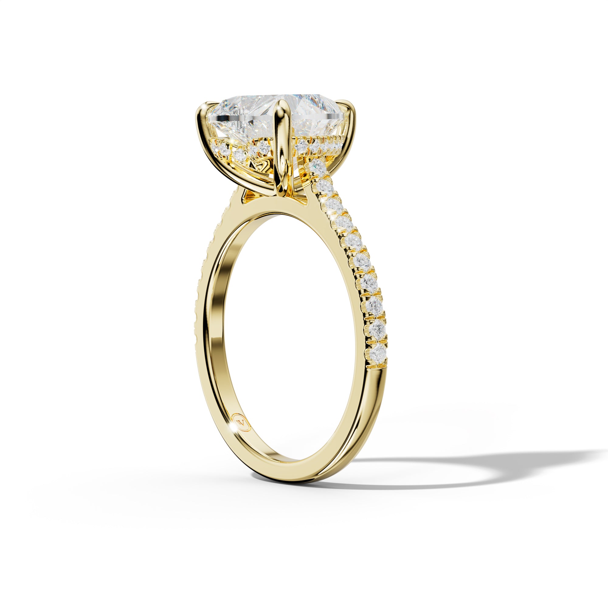 Alexis Heart Cut Engagement Ring