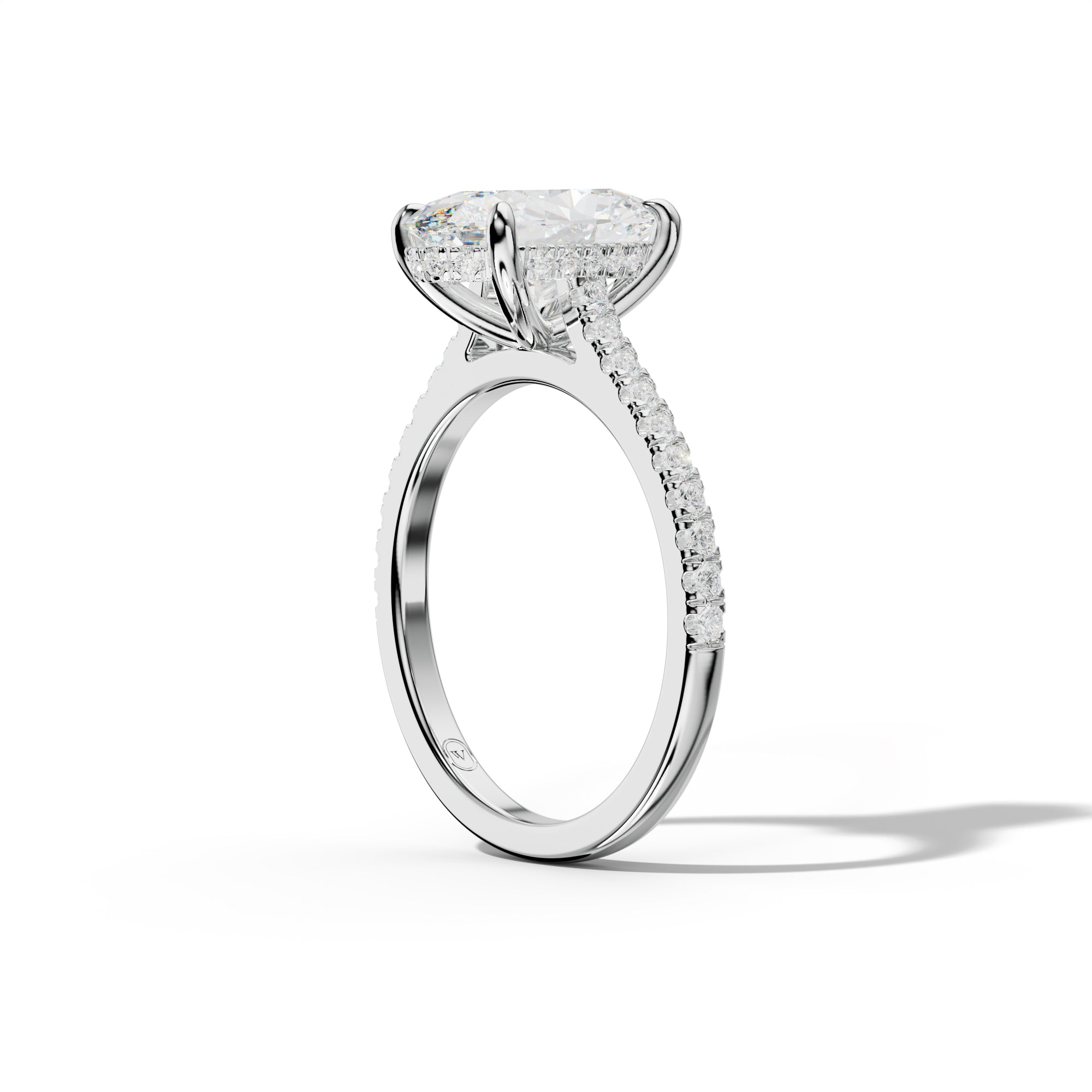 Alexis Oval Diamond Engagement Ring