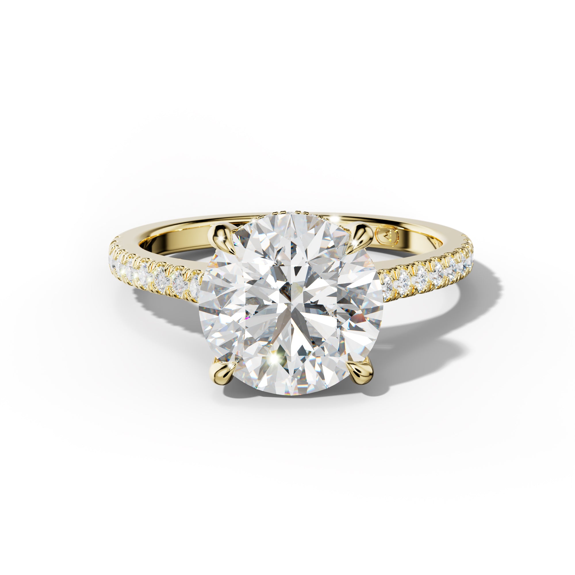 Alexis Round Diamond Engagement Ring