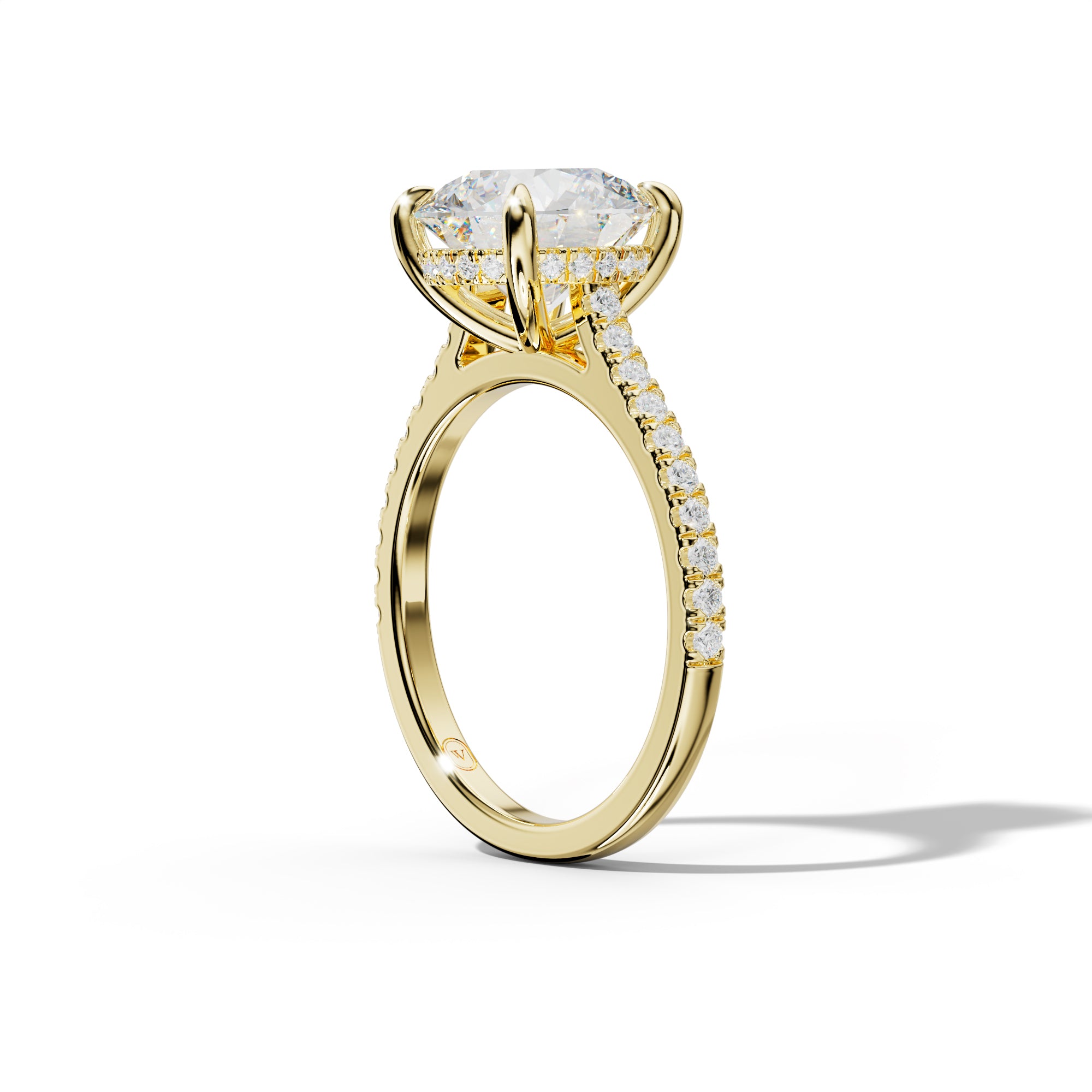 Alexis Round Diamond Engagement Ring
