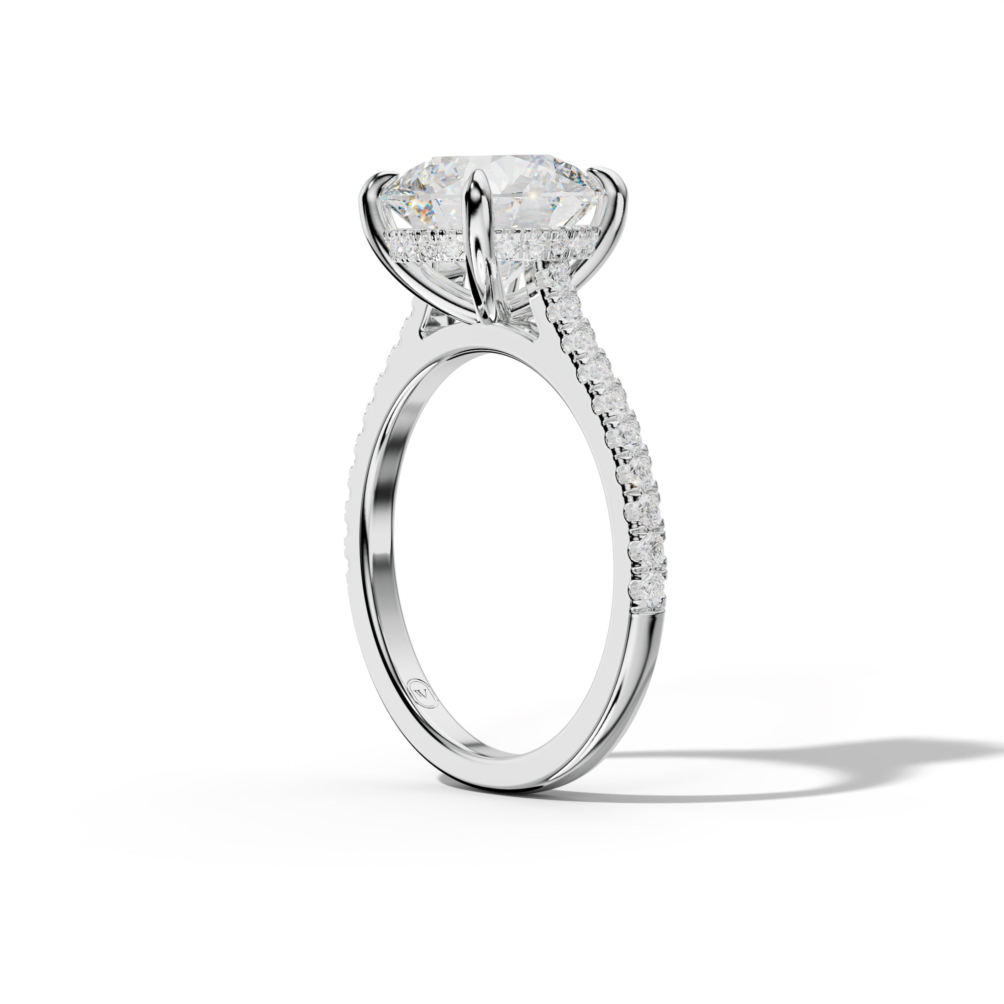 Alexis Round Diamond Engagement Ring