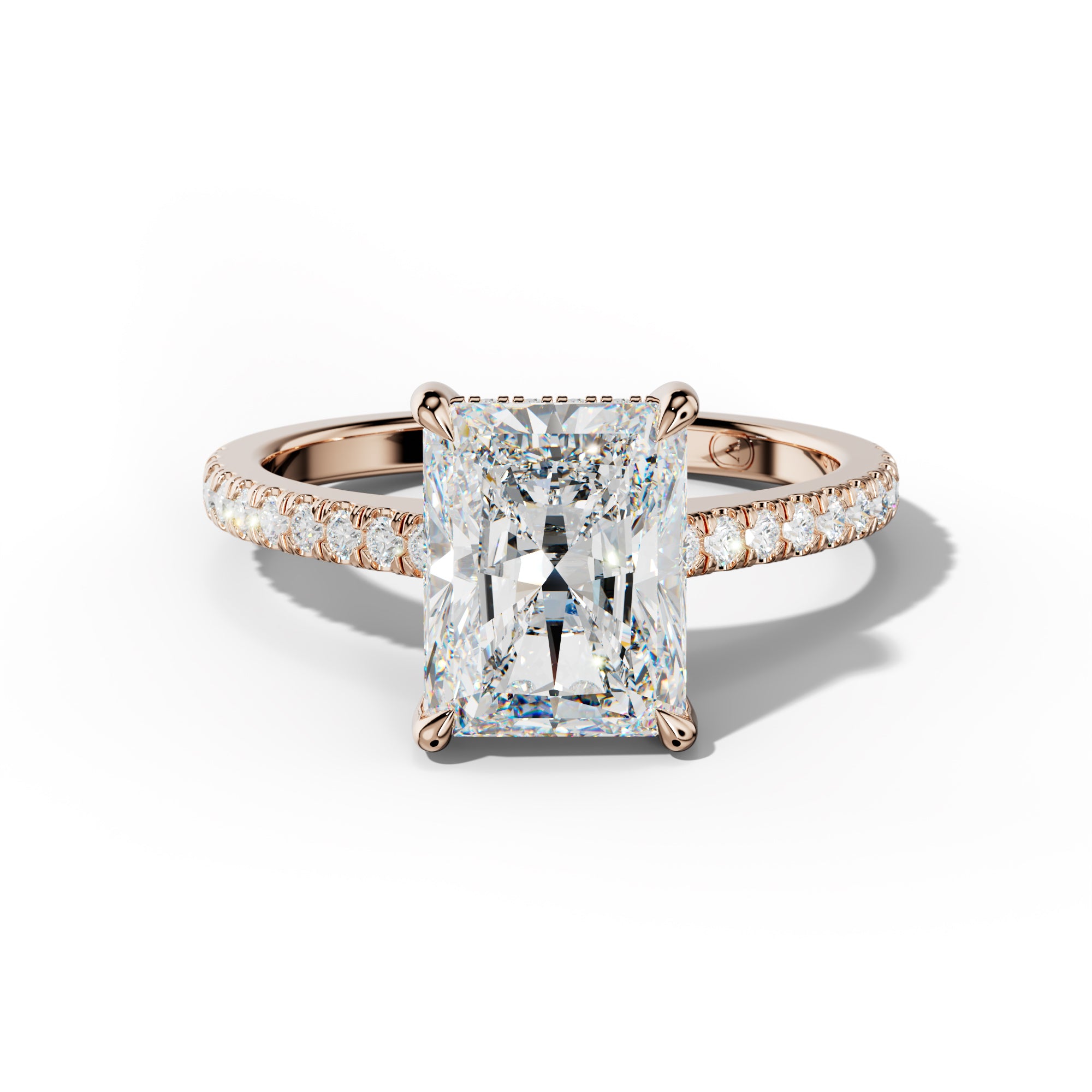 Alexis Radiant Cut Engagement Ring