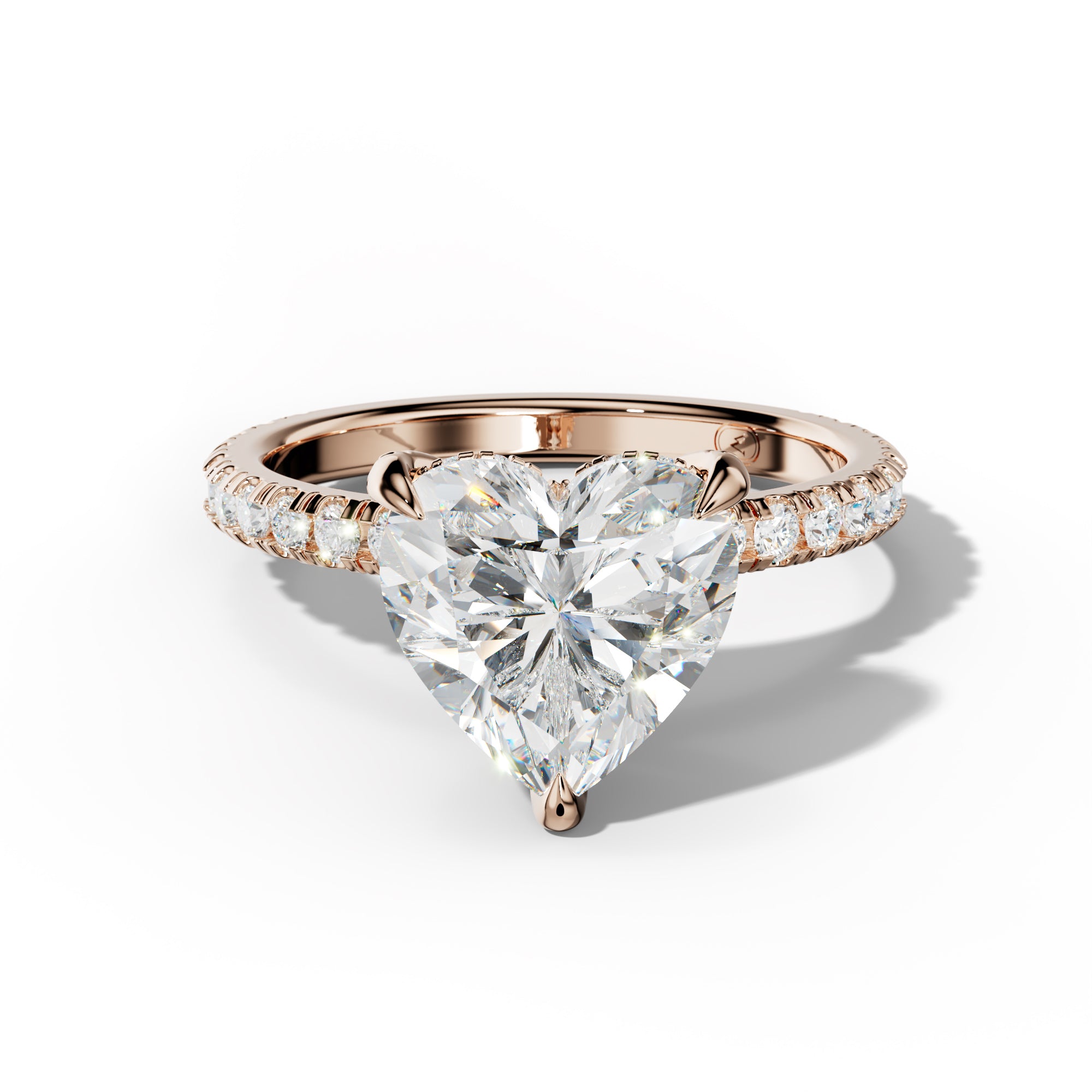 Juliet Heart Cut Engagement Ring
