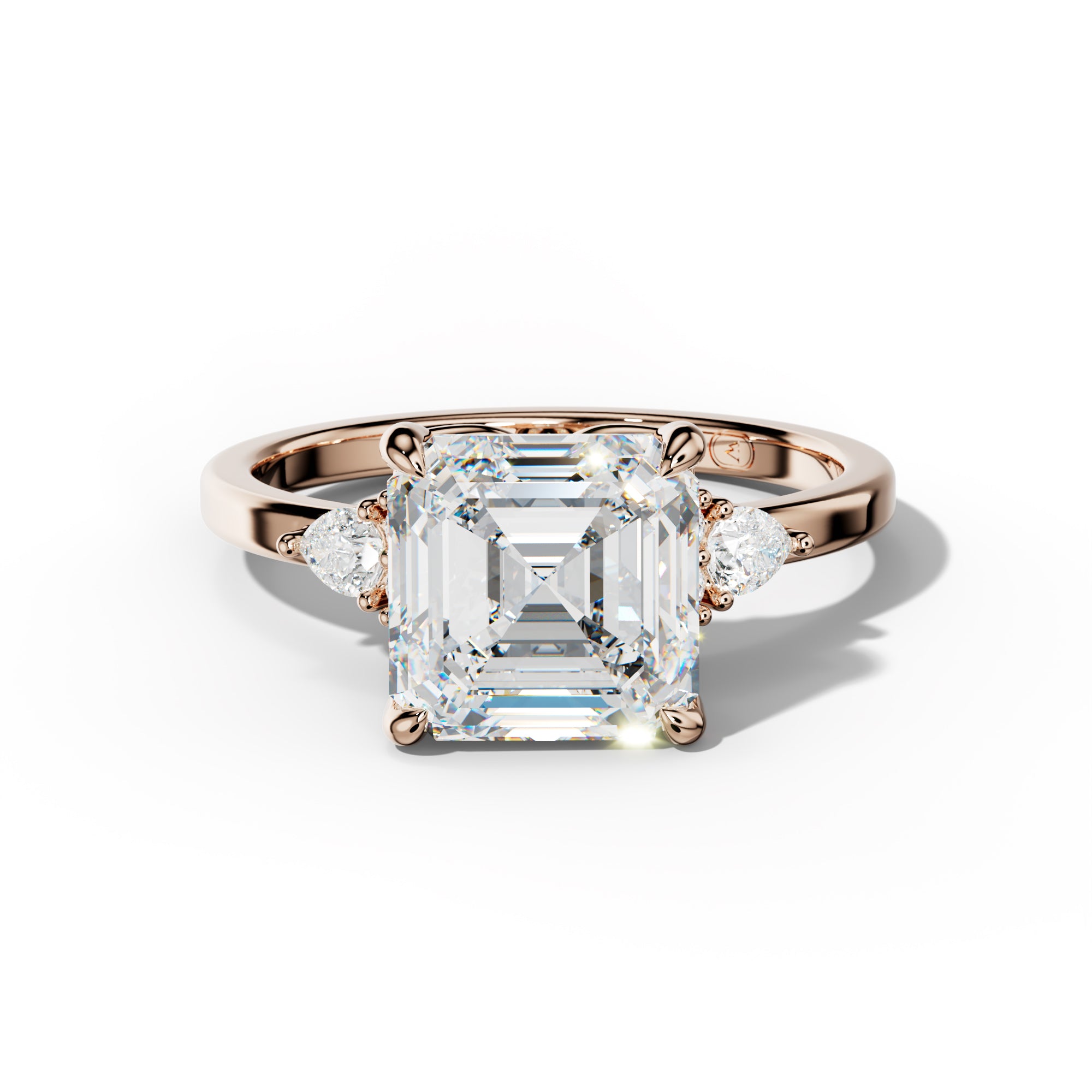 Sienna Asscher Cut  Engagement Ring