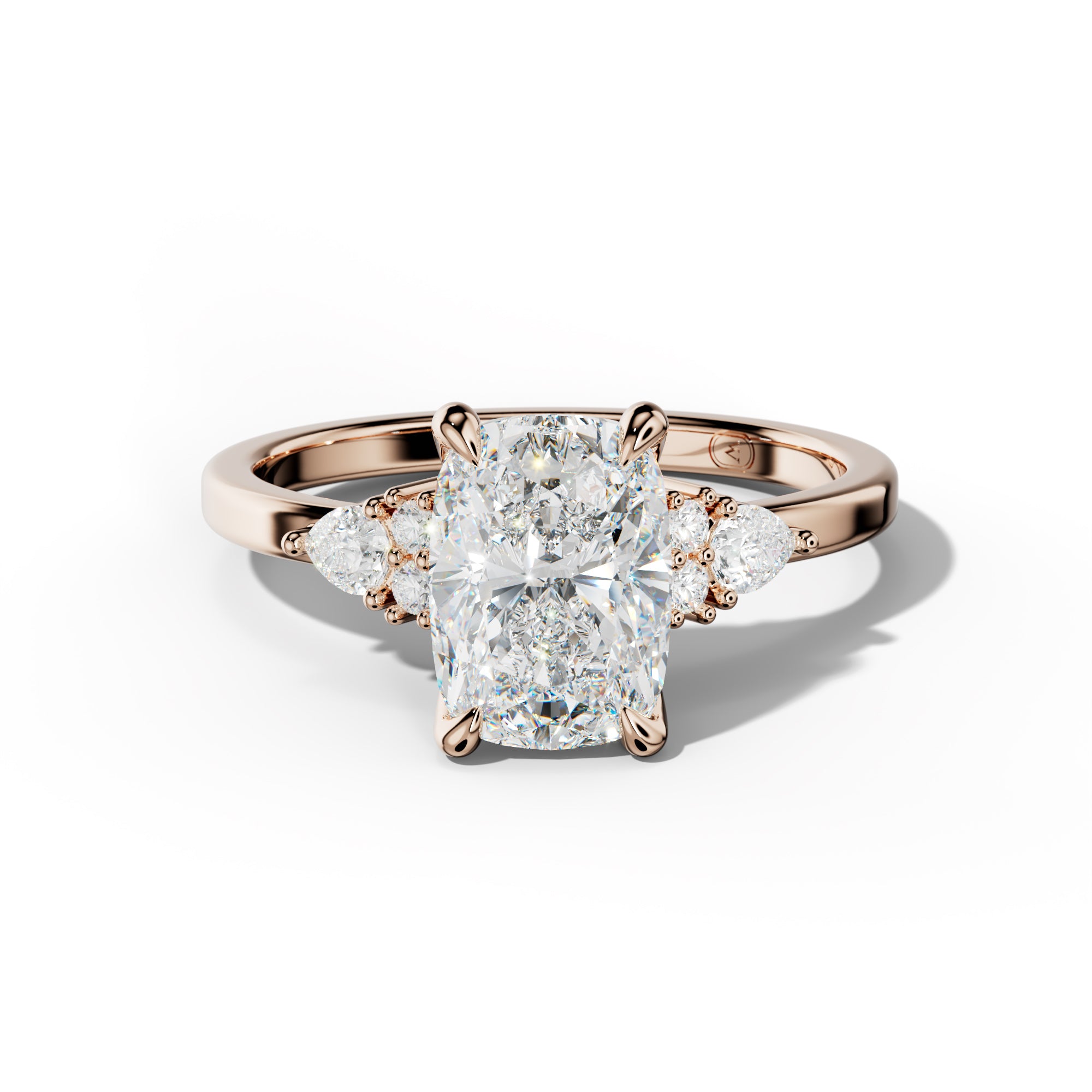 Sienna Elongated Cushion Cut Engagement Ring
