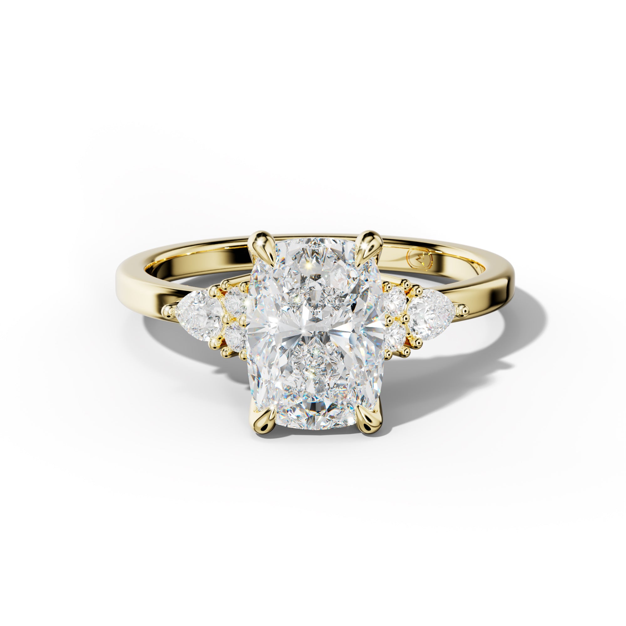Sienna Elongated Cushion Cut Engagement Ring