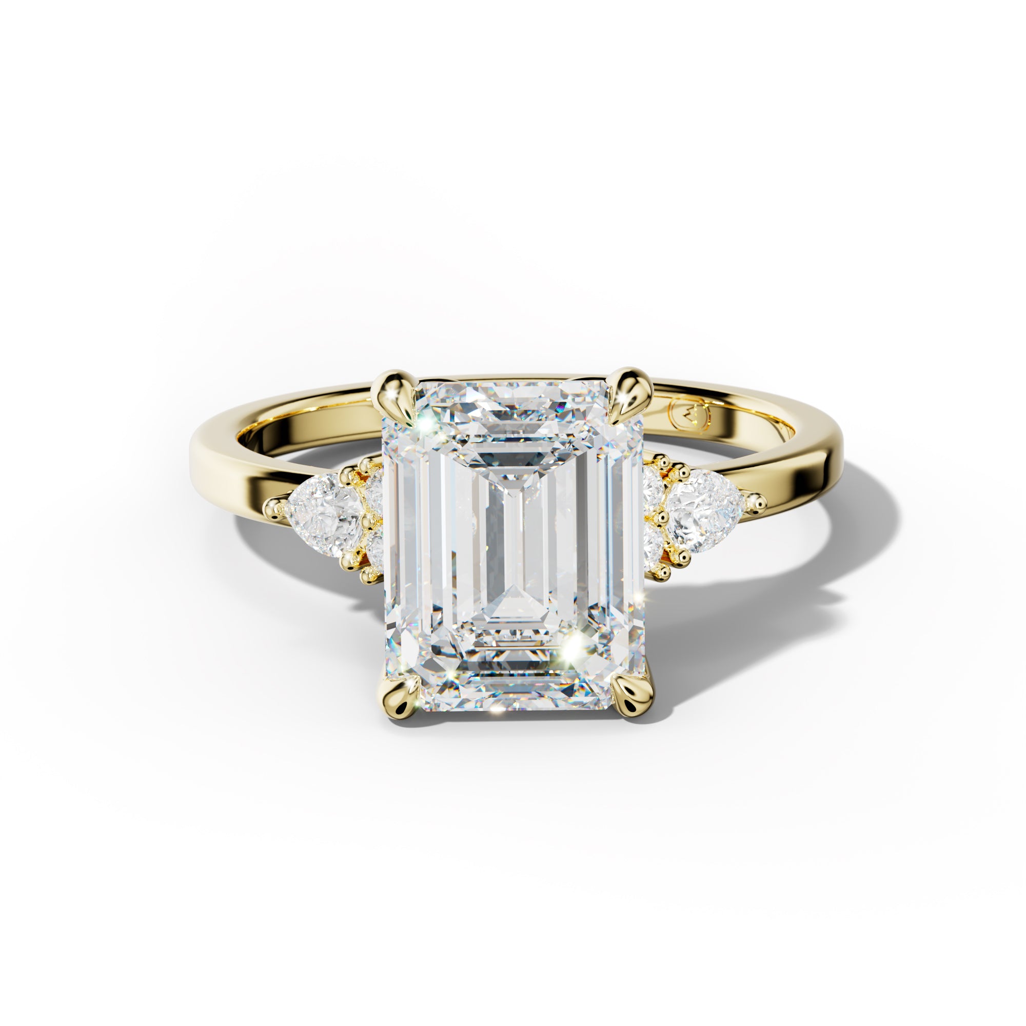 Sienna Emerald Cut Engagement Ring