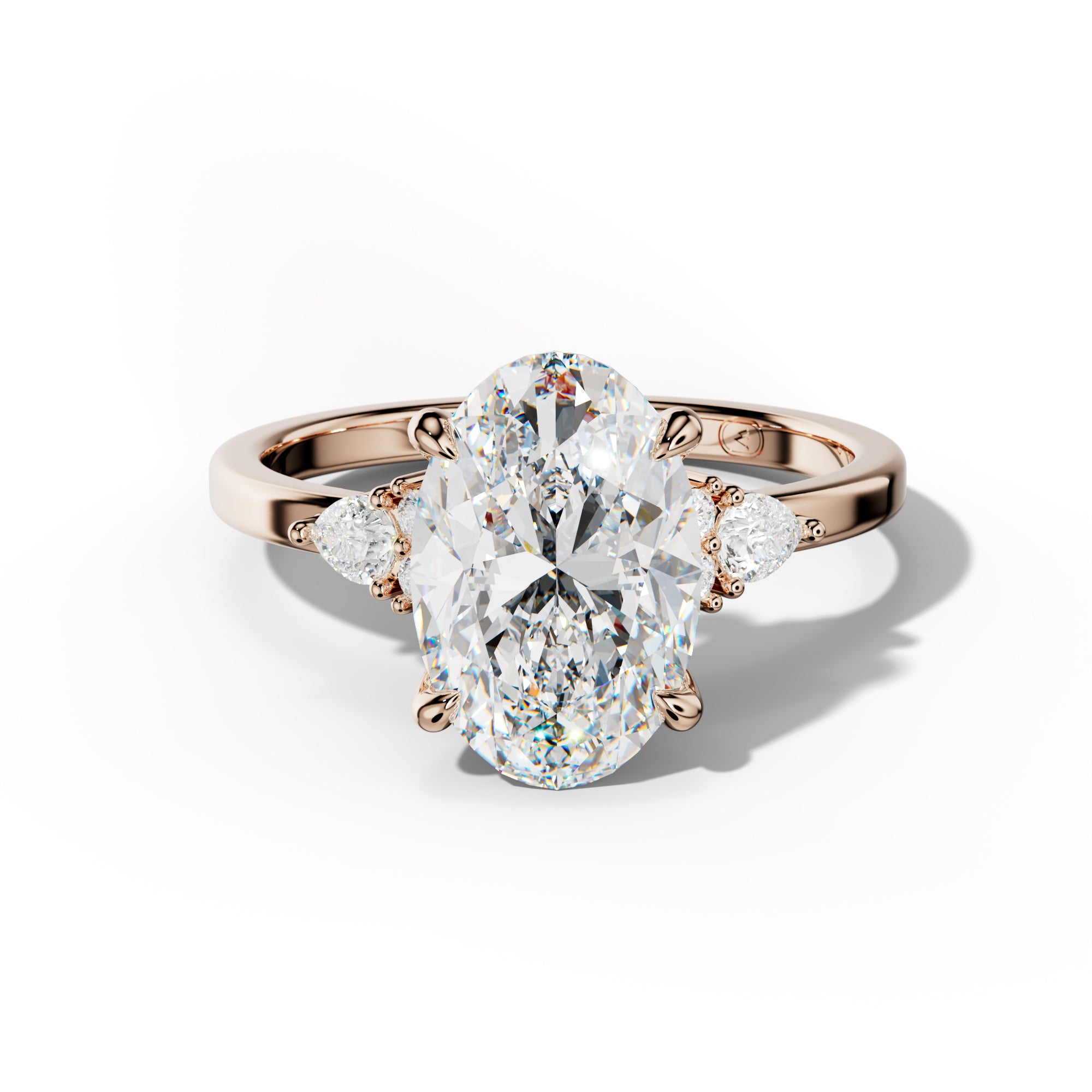 Sienna Oval Diamond Cut Engagement Ring