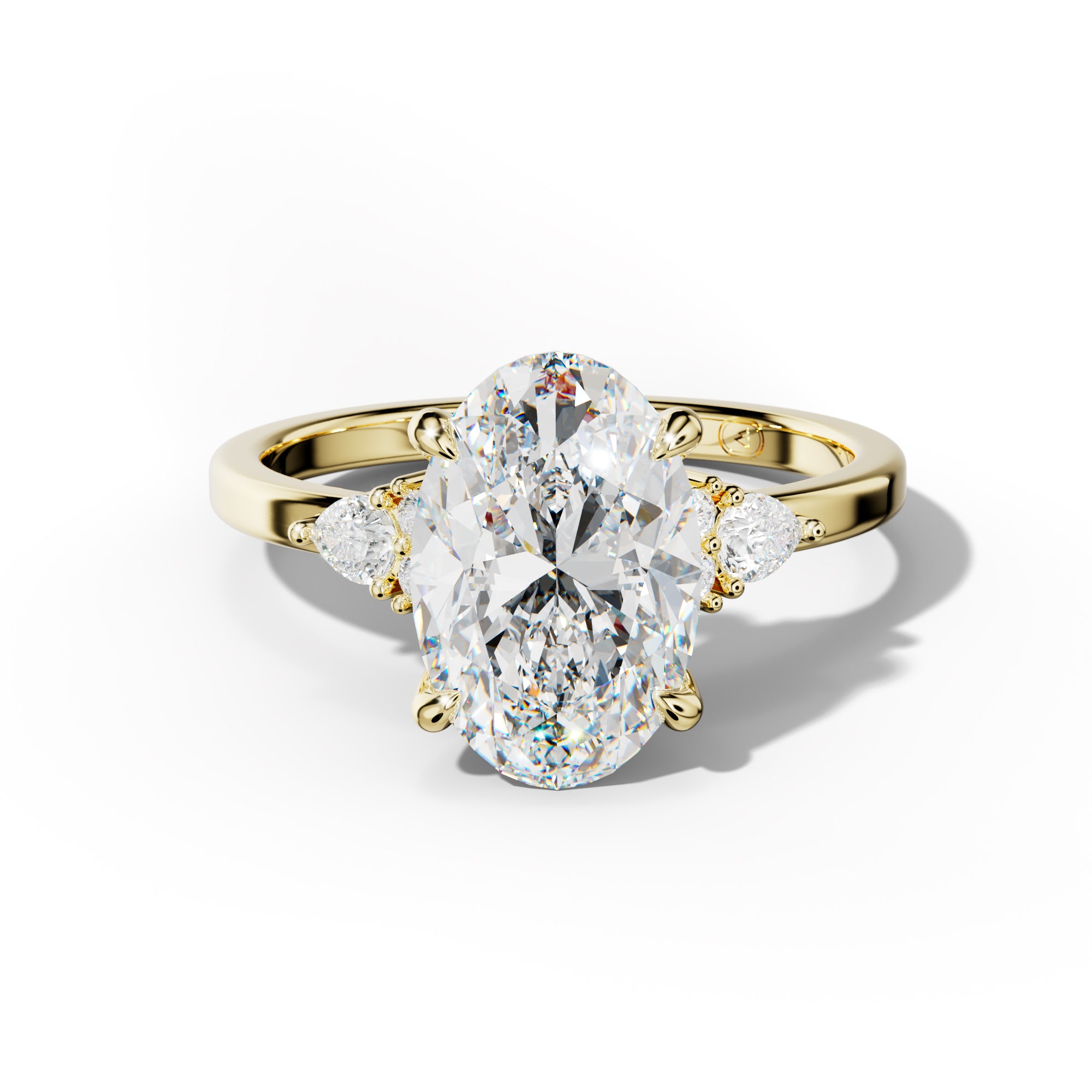 Sienna Oval Diamond Cut Engagement Ring