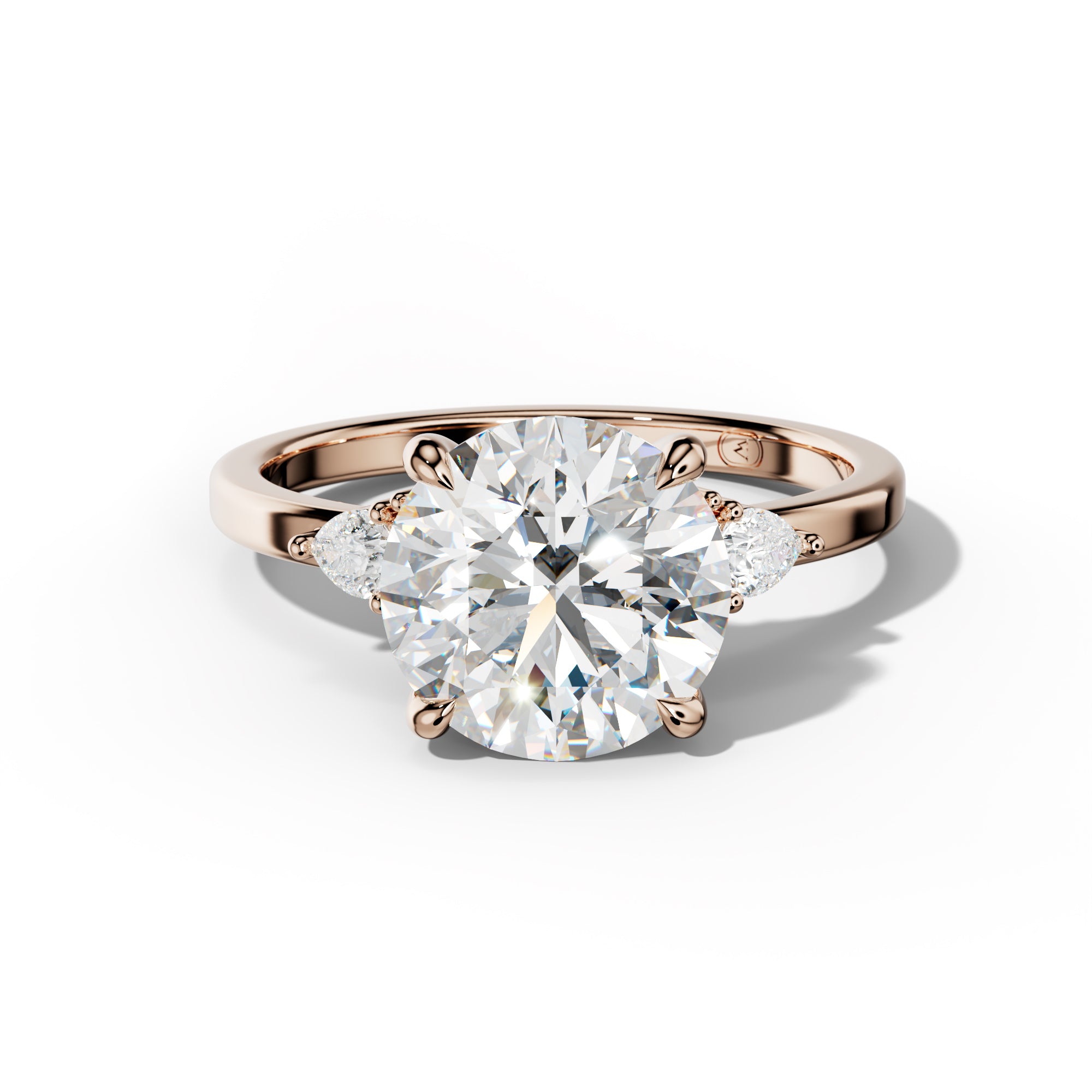 Sienna Round Diamond Engagement Ring