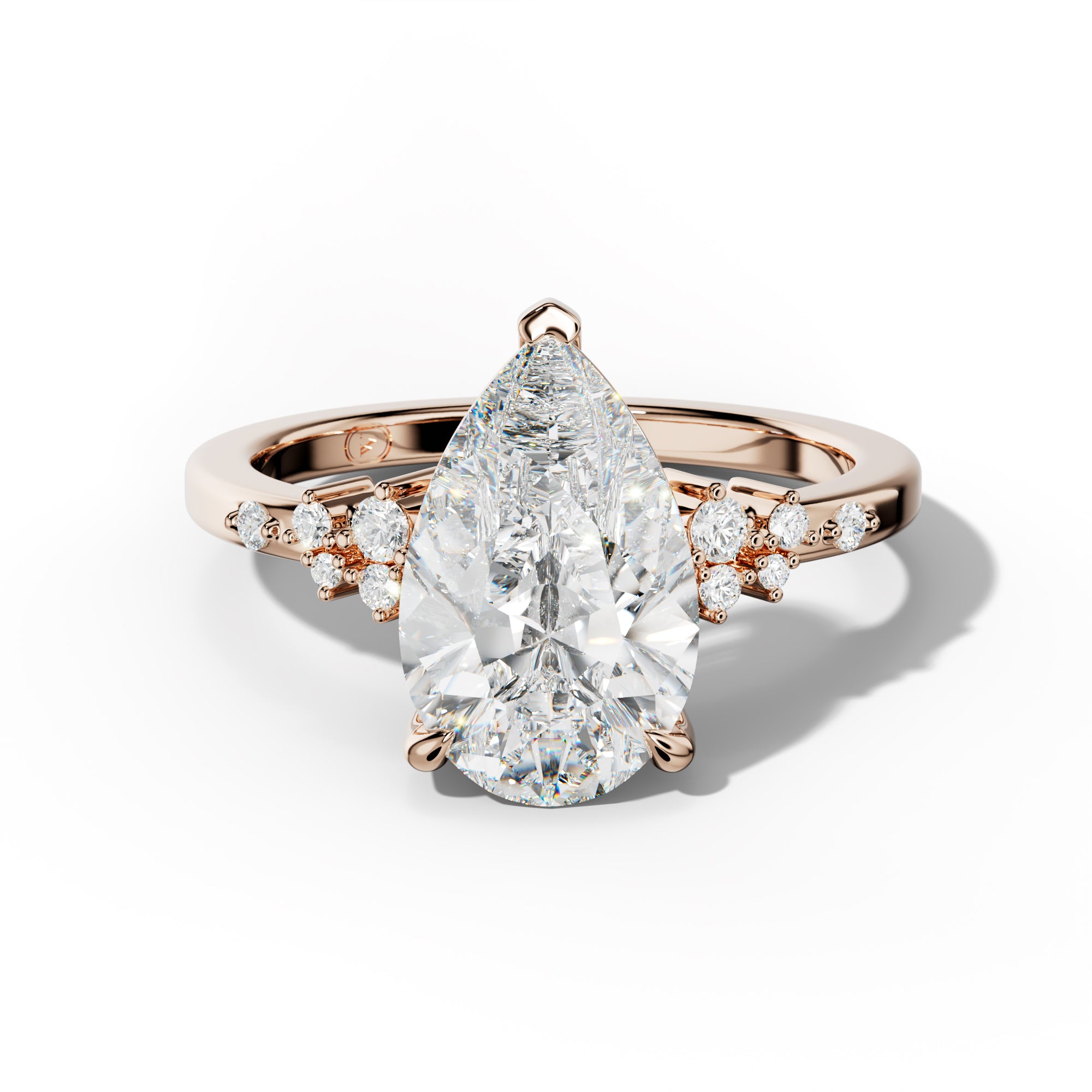 Elise Pear Shape Engagement Ring