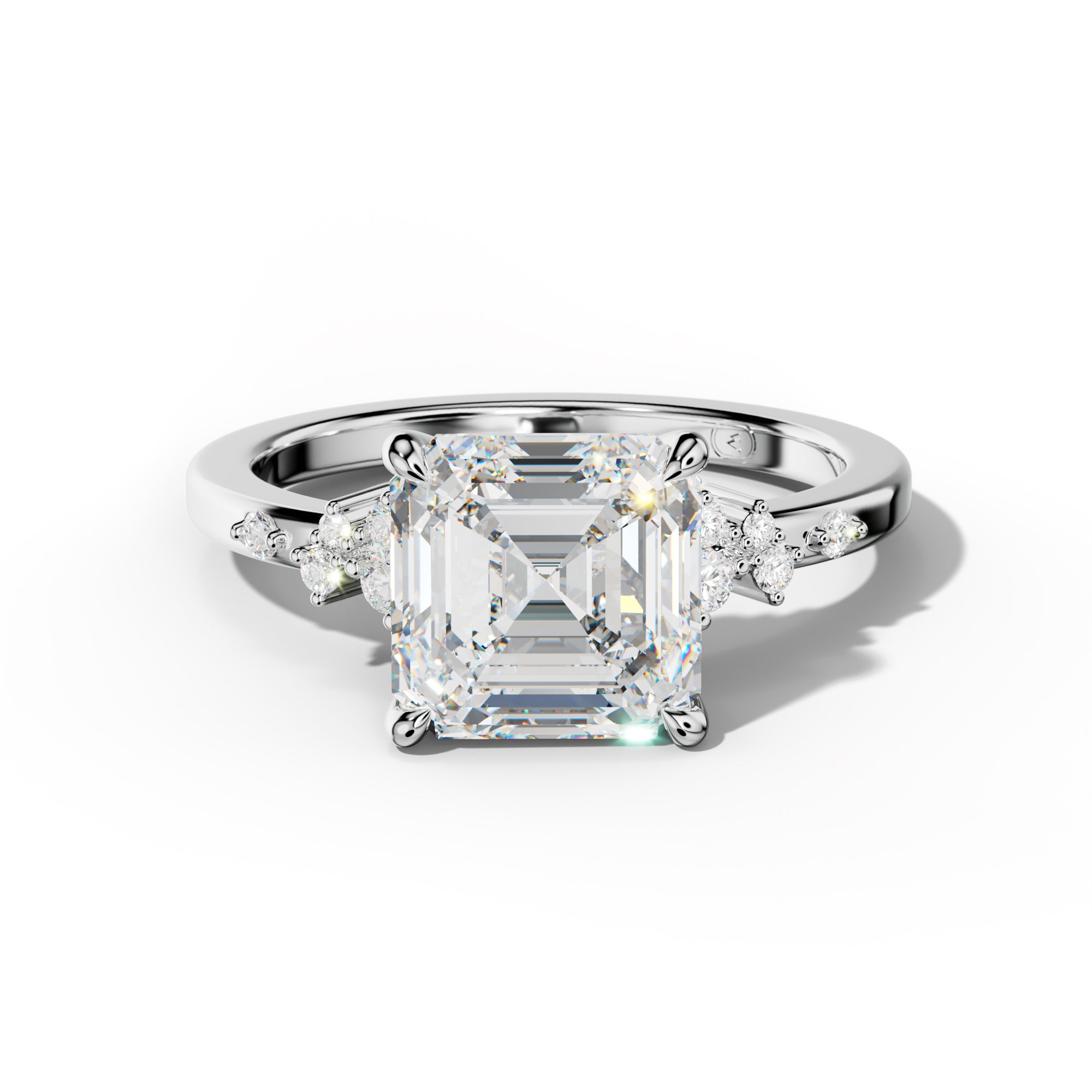 Elise Asscher Cut  Engagement Ring