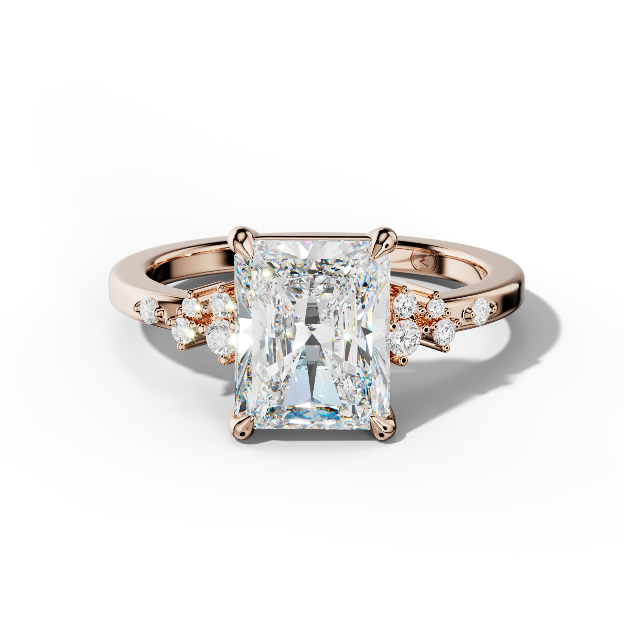 Elise Radiant Cut Engagement Ring