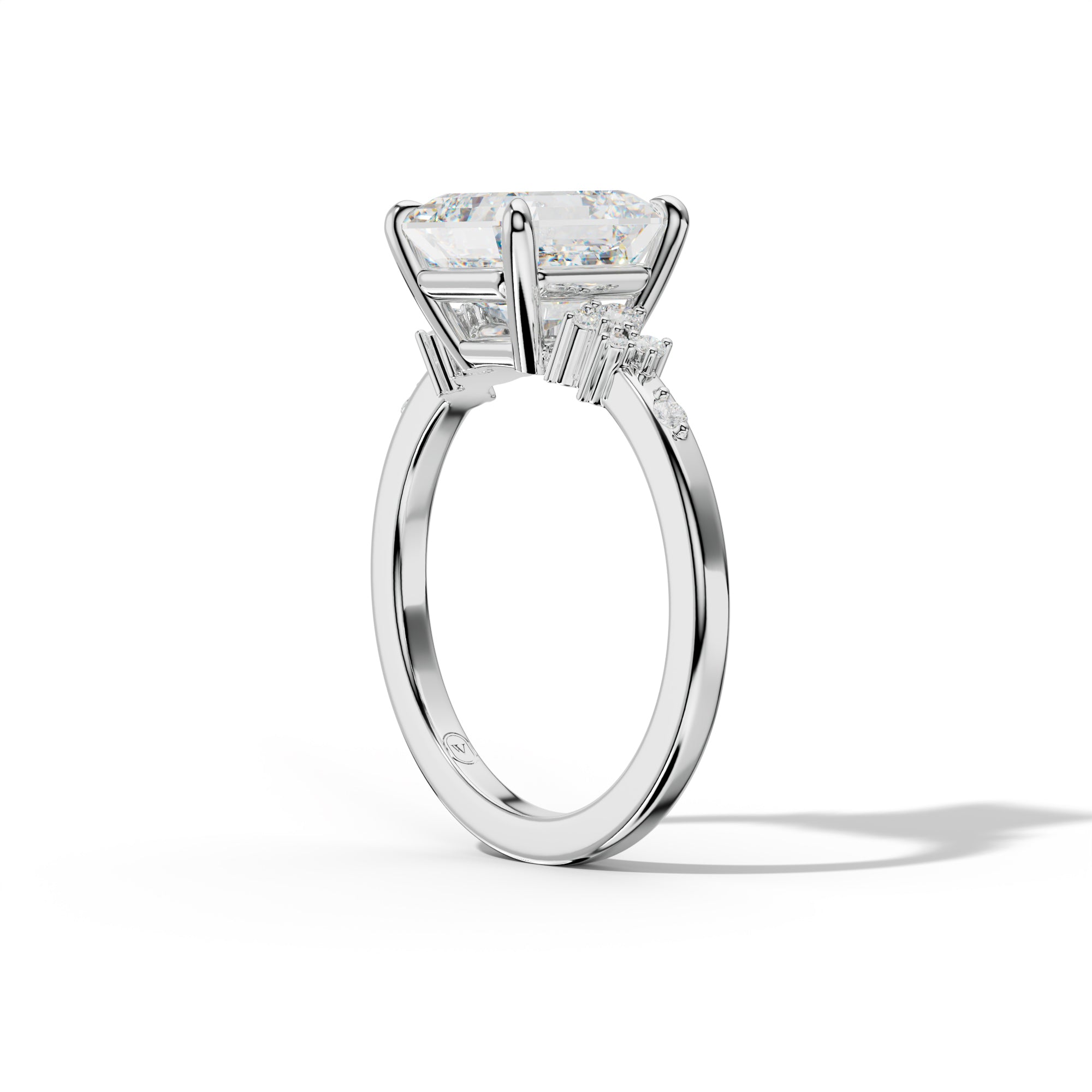 Elise Asscher Cut  Engagement Ring