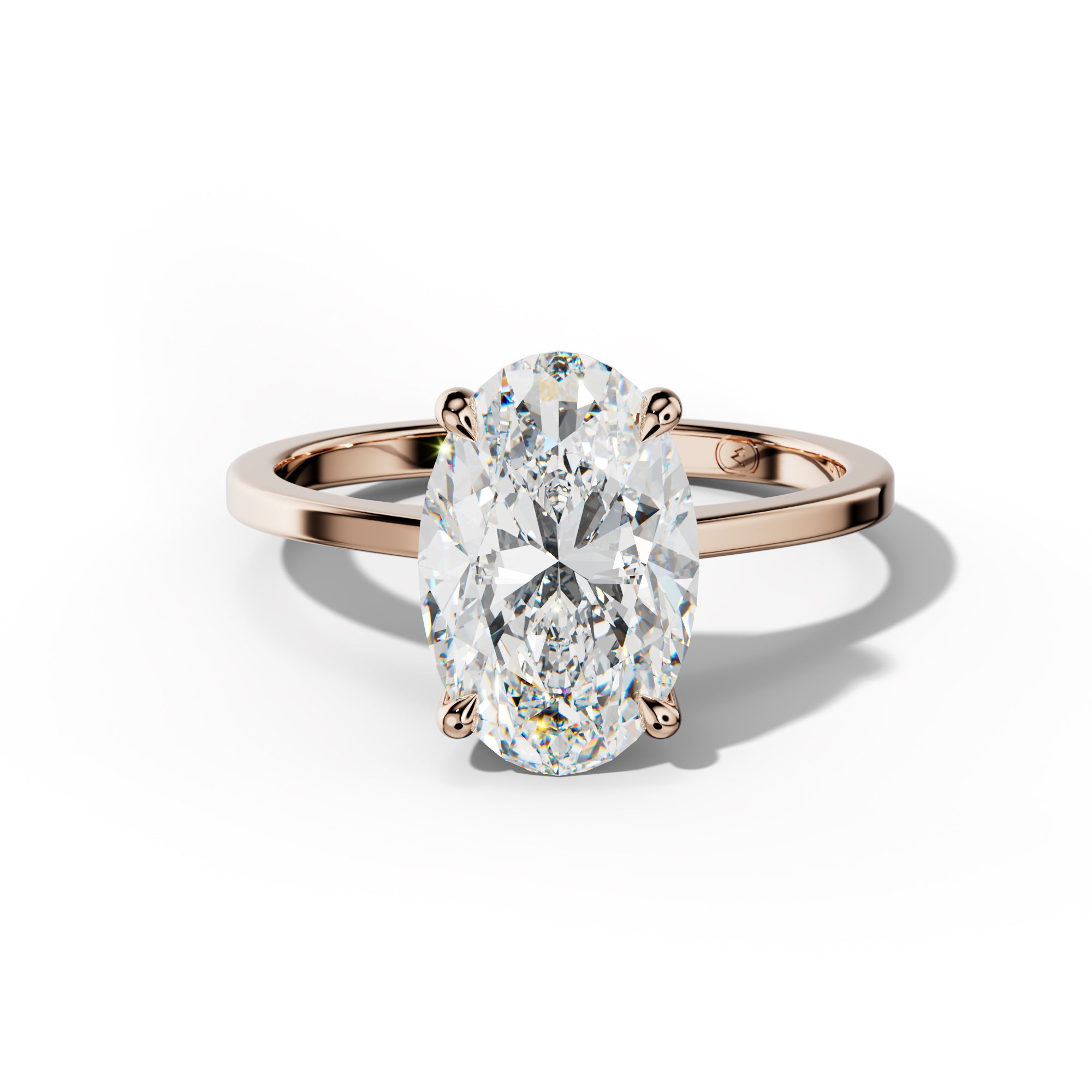 Camila Oval Diamond Engagement Ring