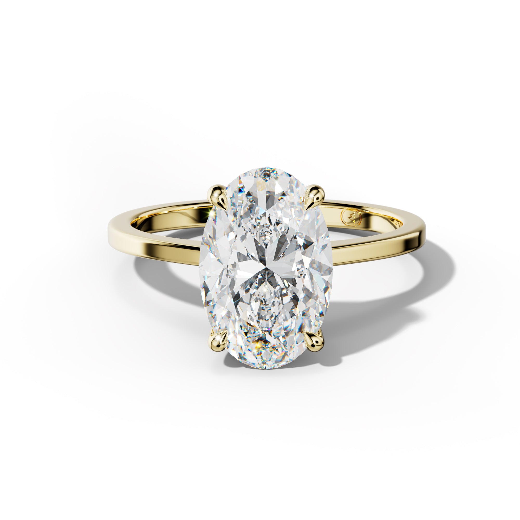Camila Oval Diamond Engagement Ring