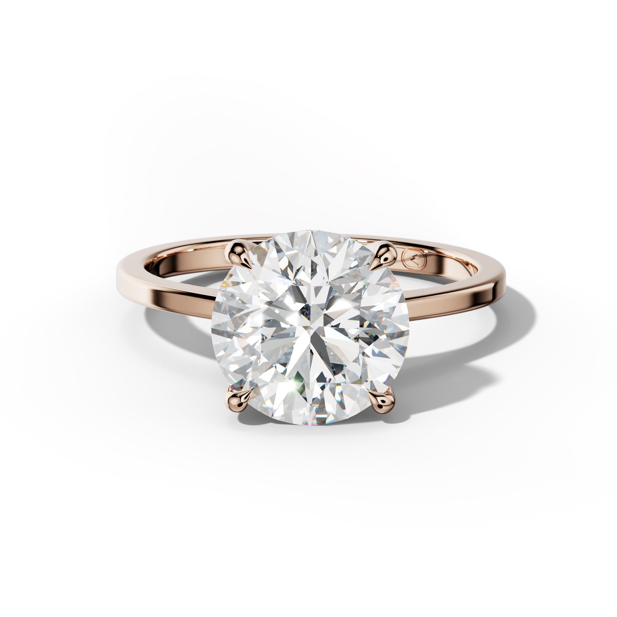 Camila Round Diamond Engagement Ring