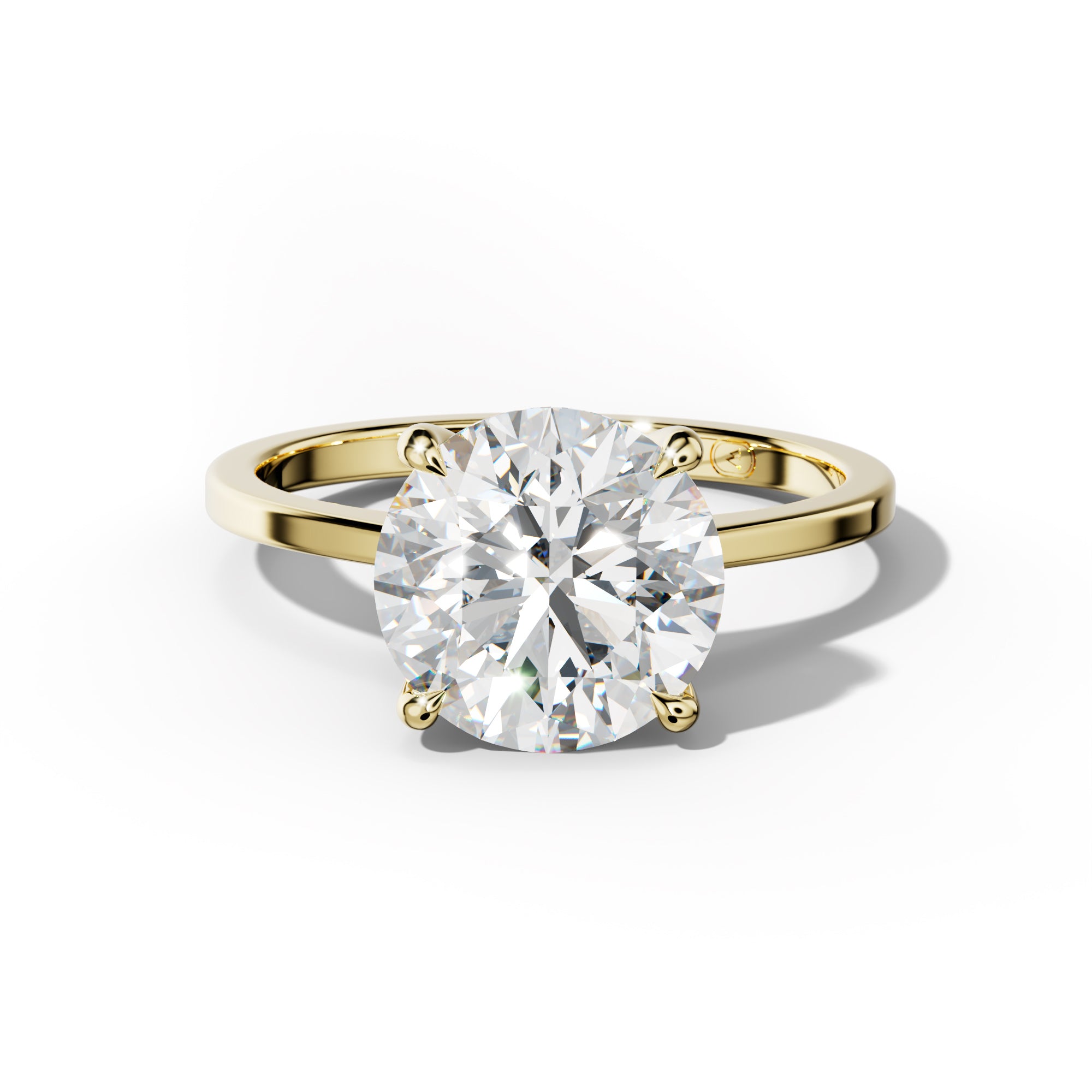 Camila Round Diamond Engagement Ring