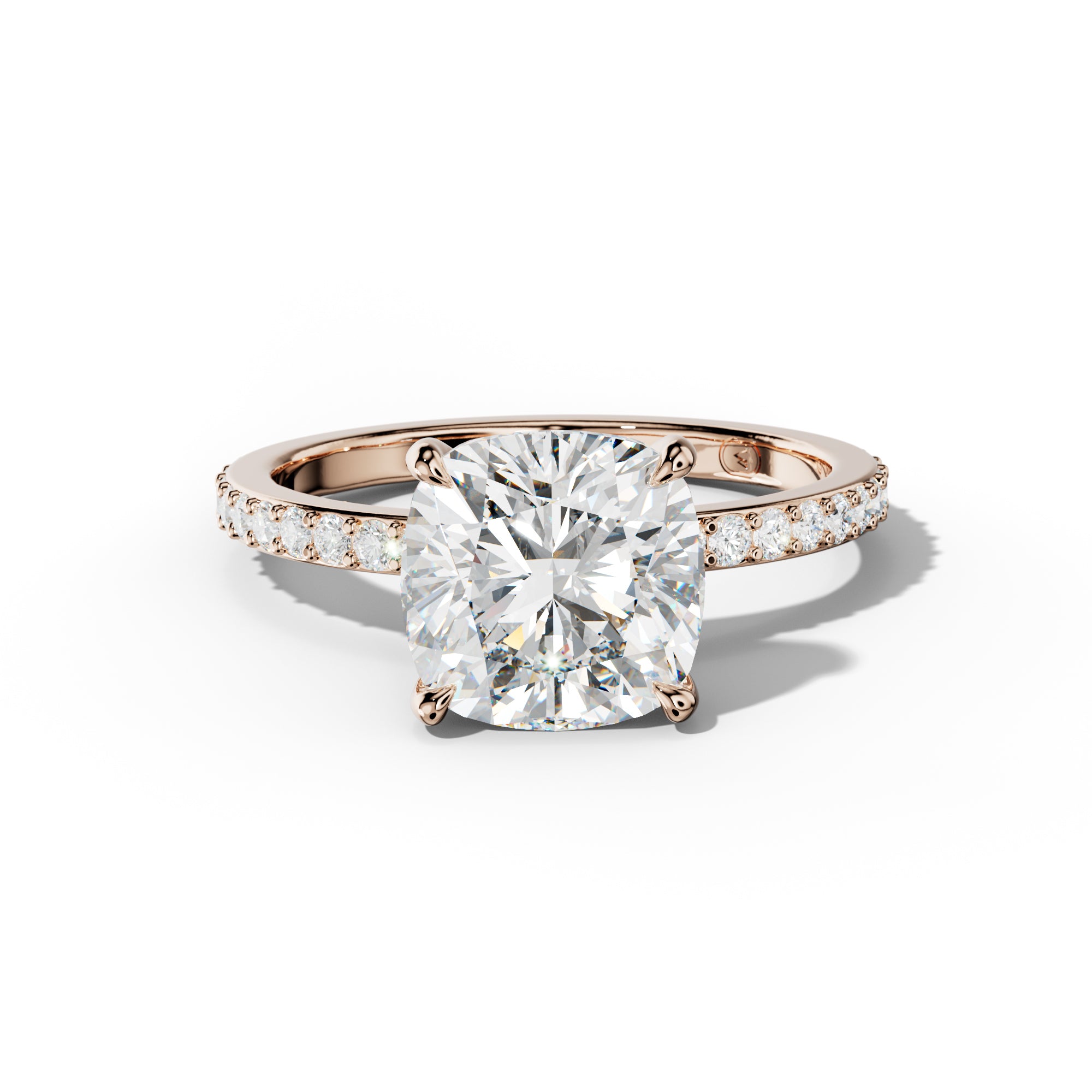Olivia Cushion Cut Diamond Engagement Ring