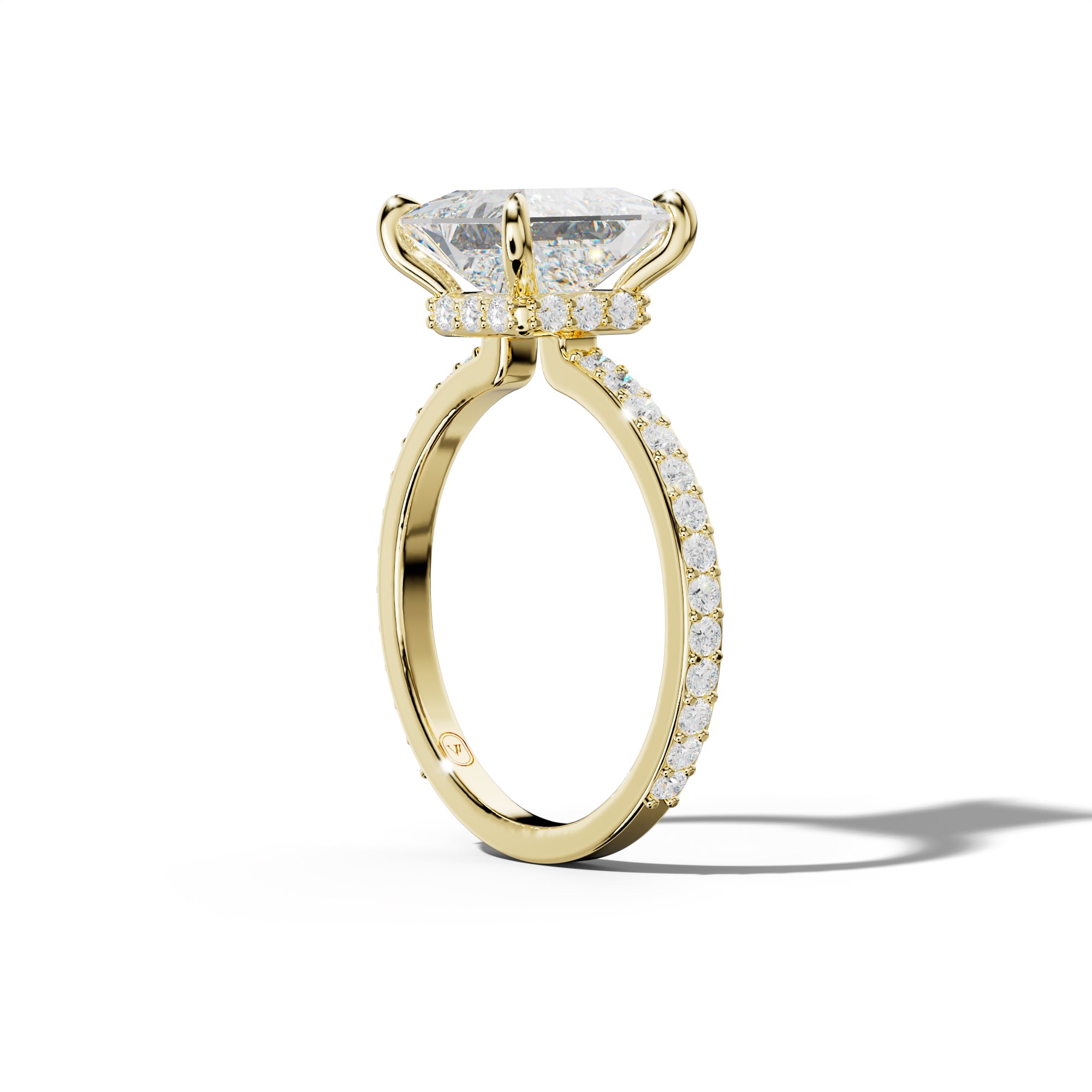 Olivia Princess Cut Diamond Engagement Ring