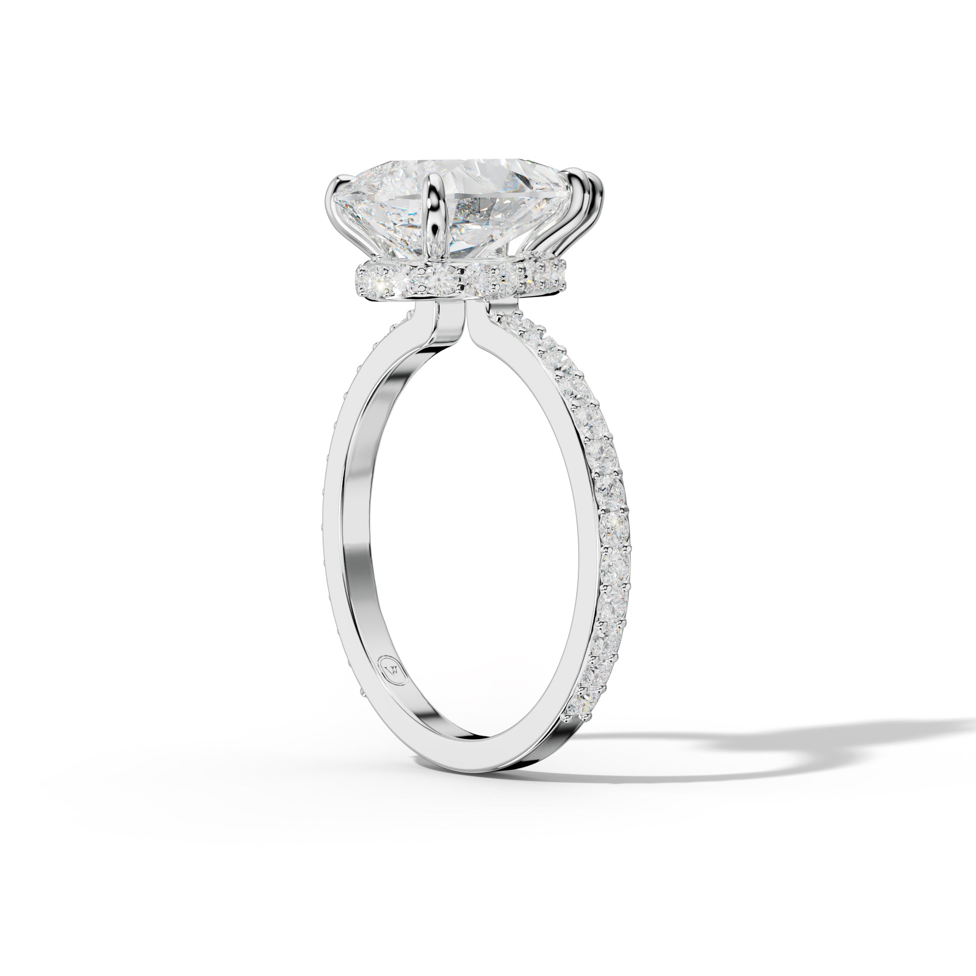 Olivia Pear Shape Diamond Engagement Ring