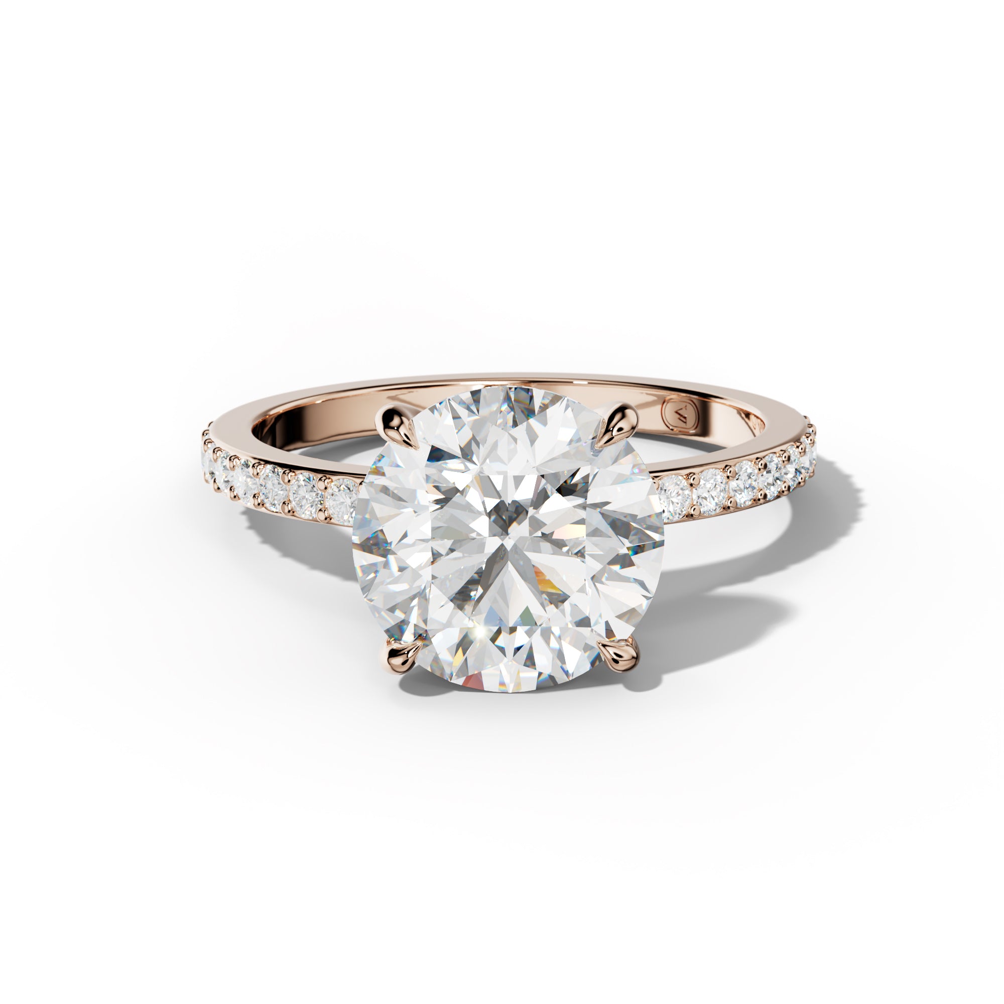 Olivia Round Diamond Engagement