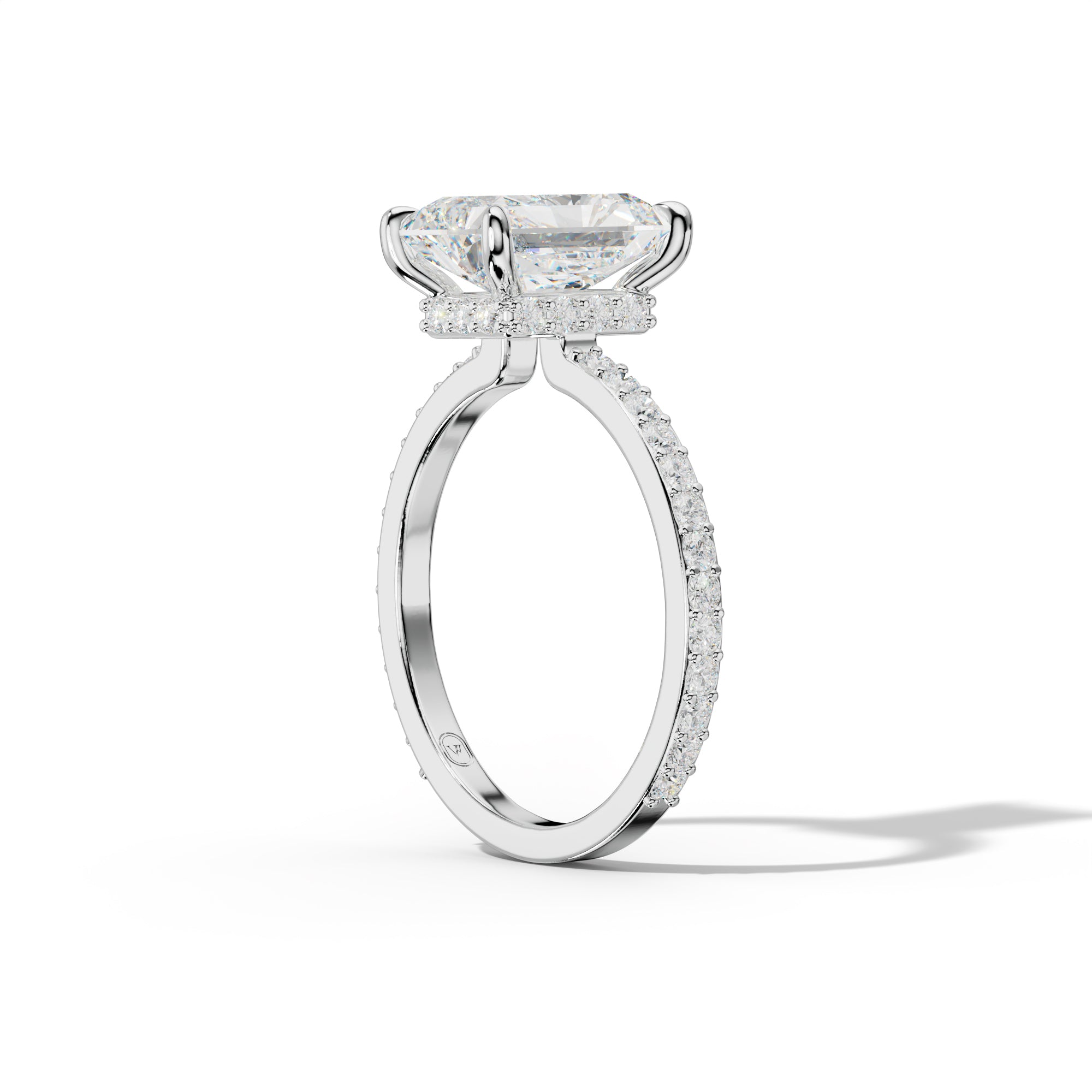 Olivia Radiant Cut Diamond Engagement Ring