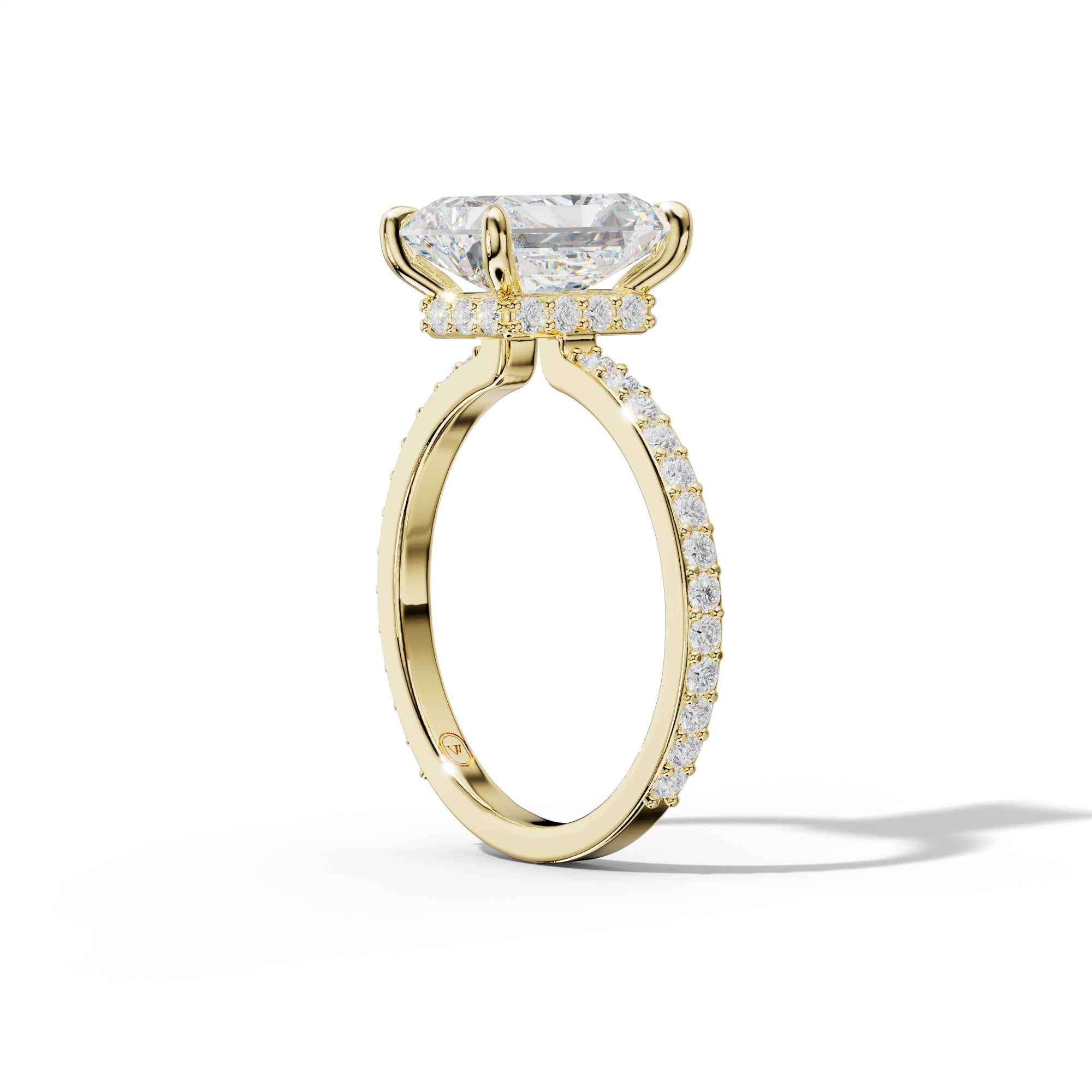 Olivia Radiant Cut Diamond Engagement Ring