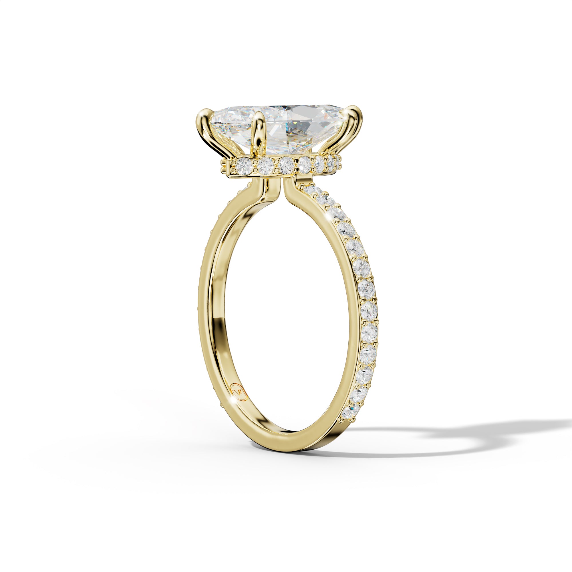 Olivia Marquise Cut Diamond Engagement Ring
