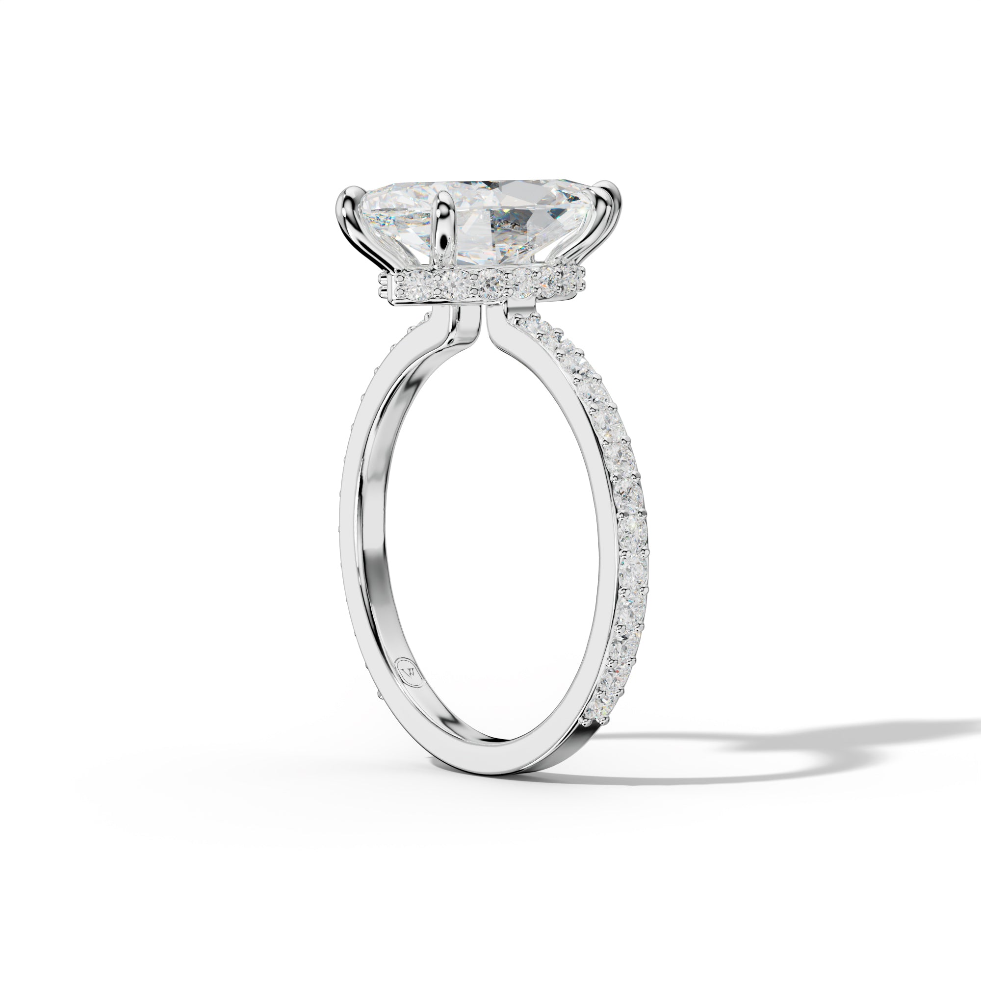 Olivia Marquise Cut Diamond Engagement Ring
