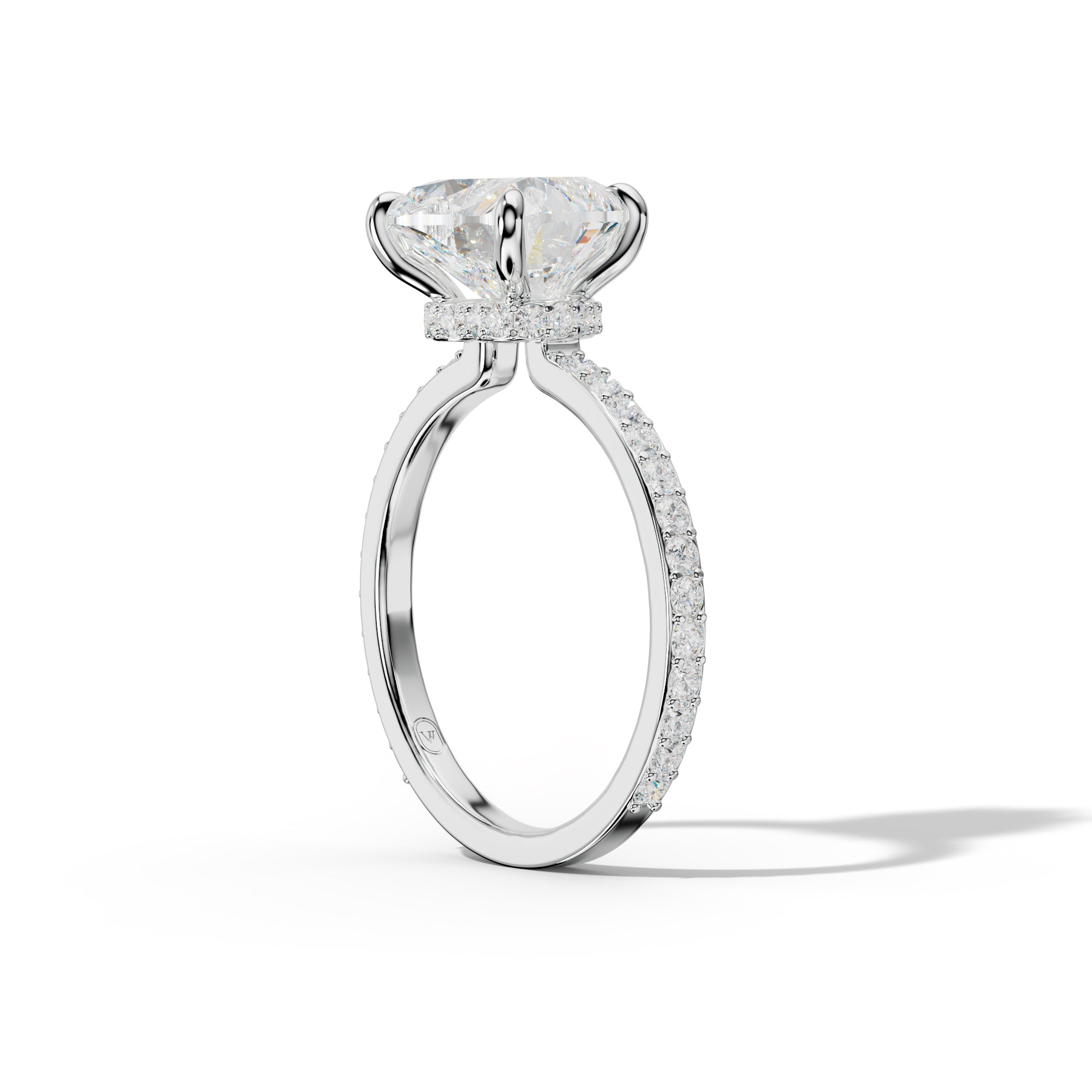 Olivia Heart Cut Diamond Engagement Ring