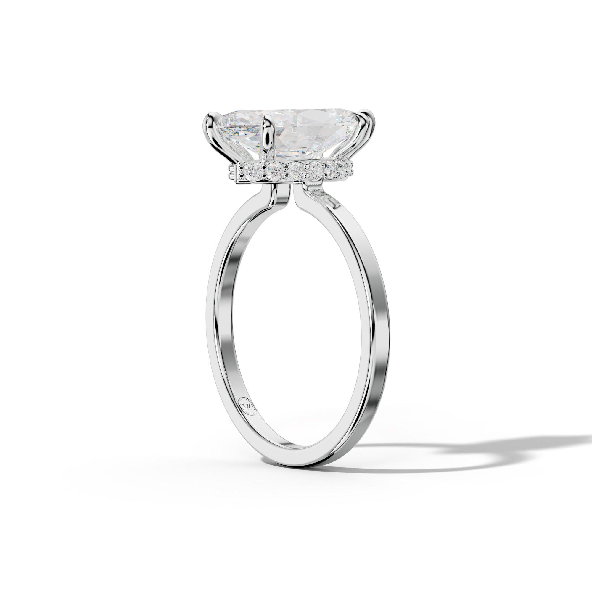 Emma Marquise Cut Diamond Engagement Ring