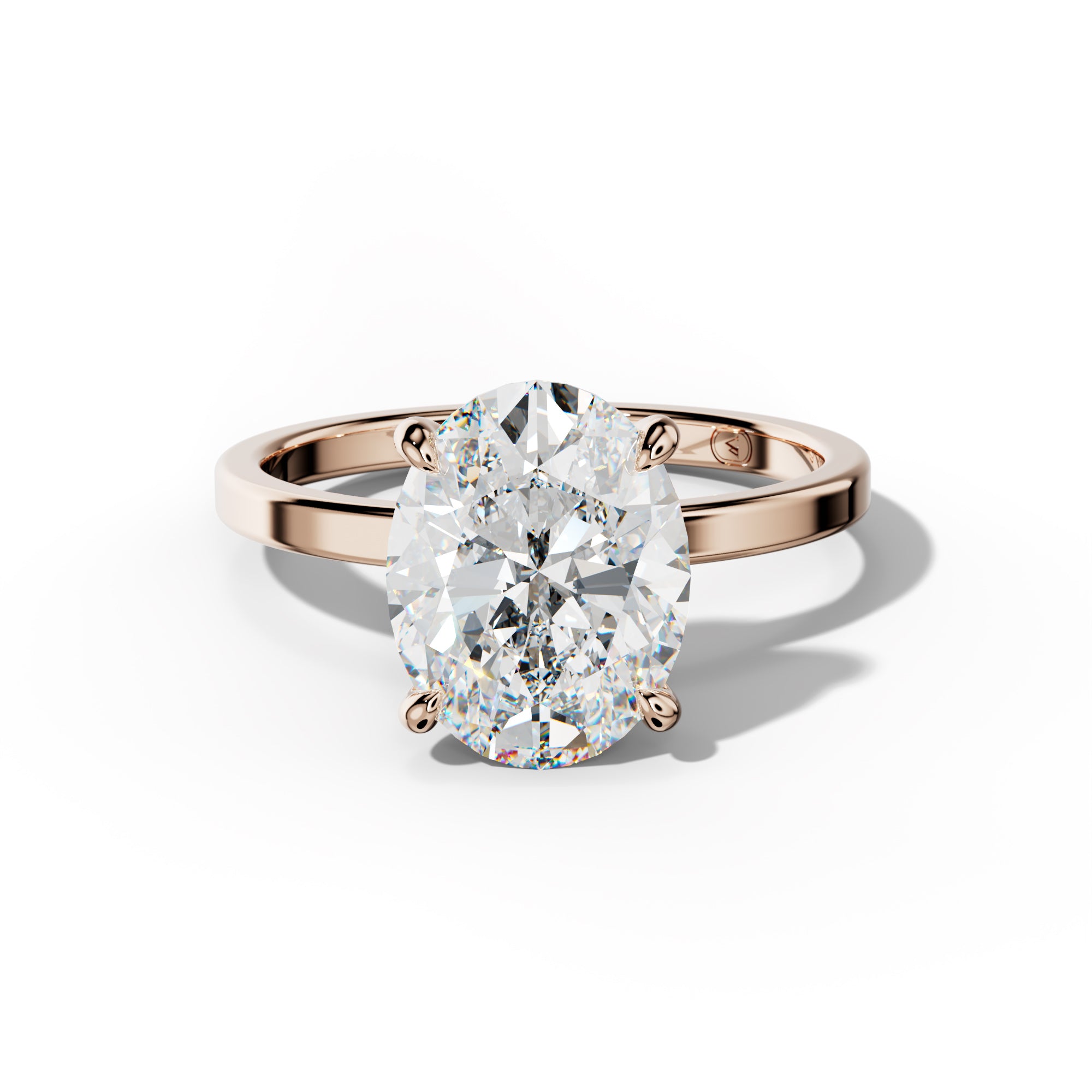 Emma Oval Diamond Engagement Ring
