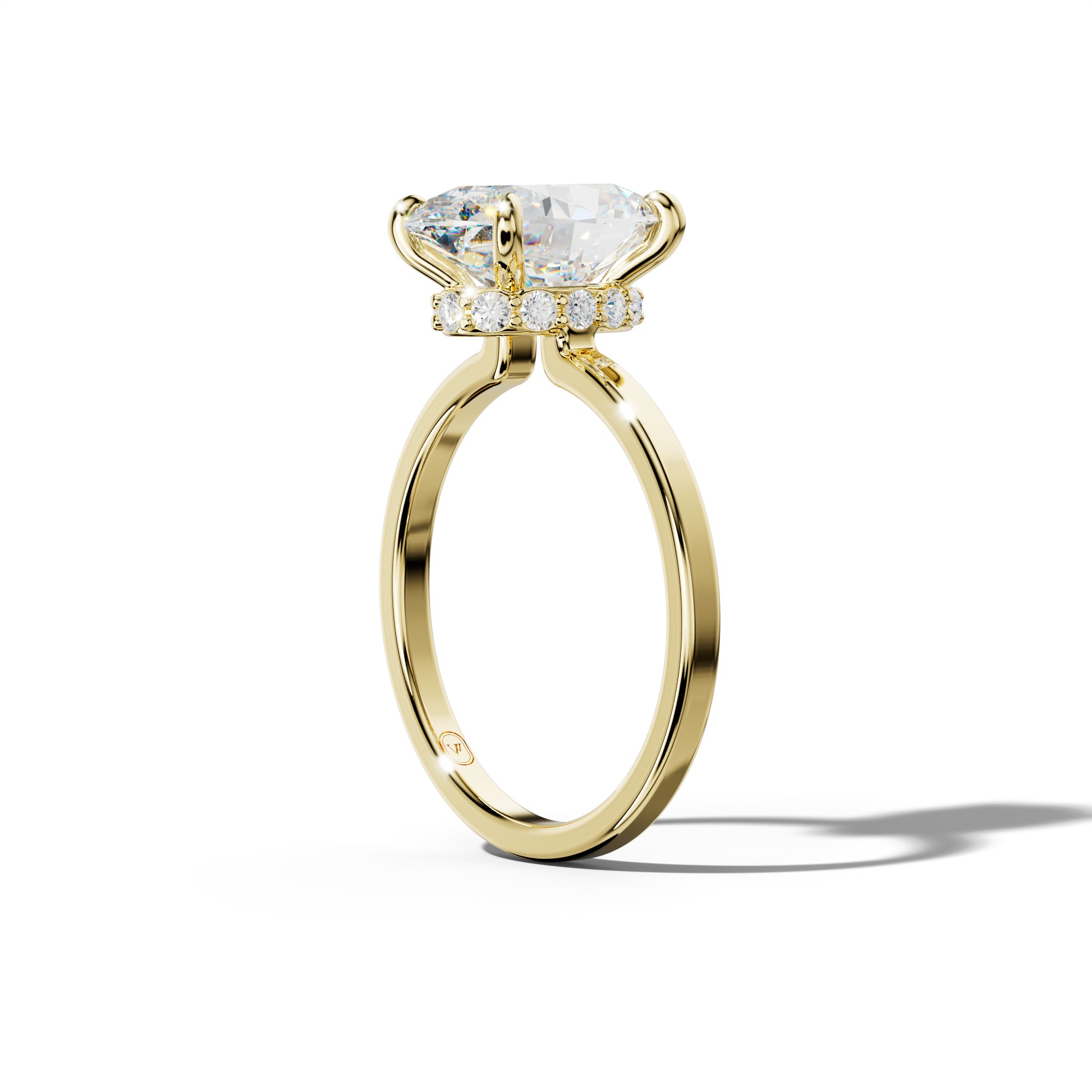 Emma Oval Diamond Engagement Ring