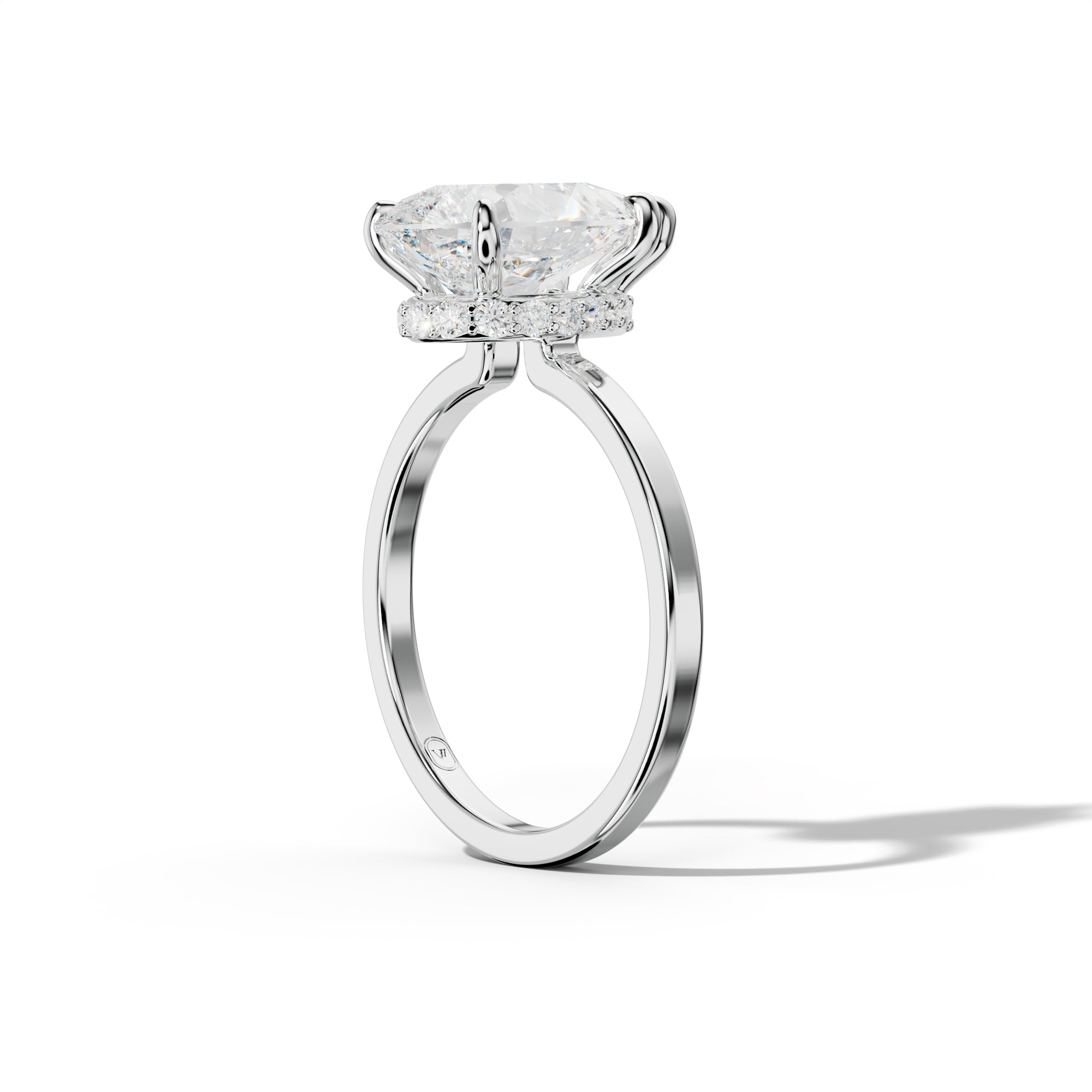 Emma Pear Shape Diamond Engagement Ring